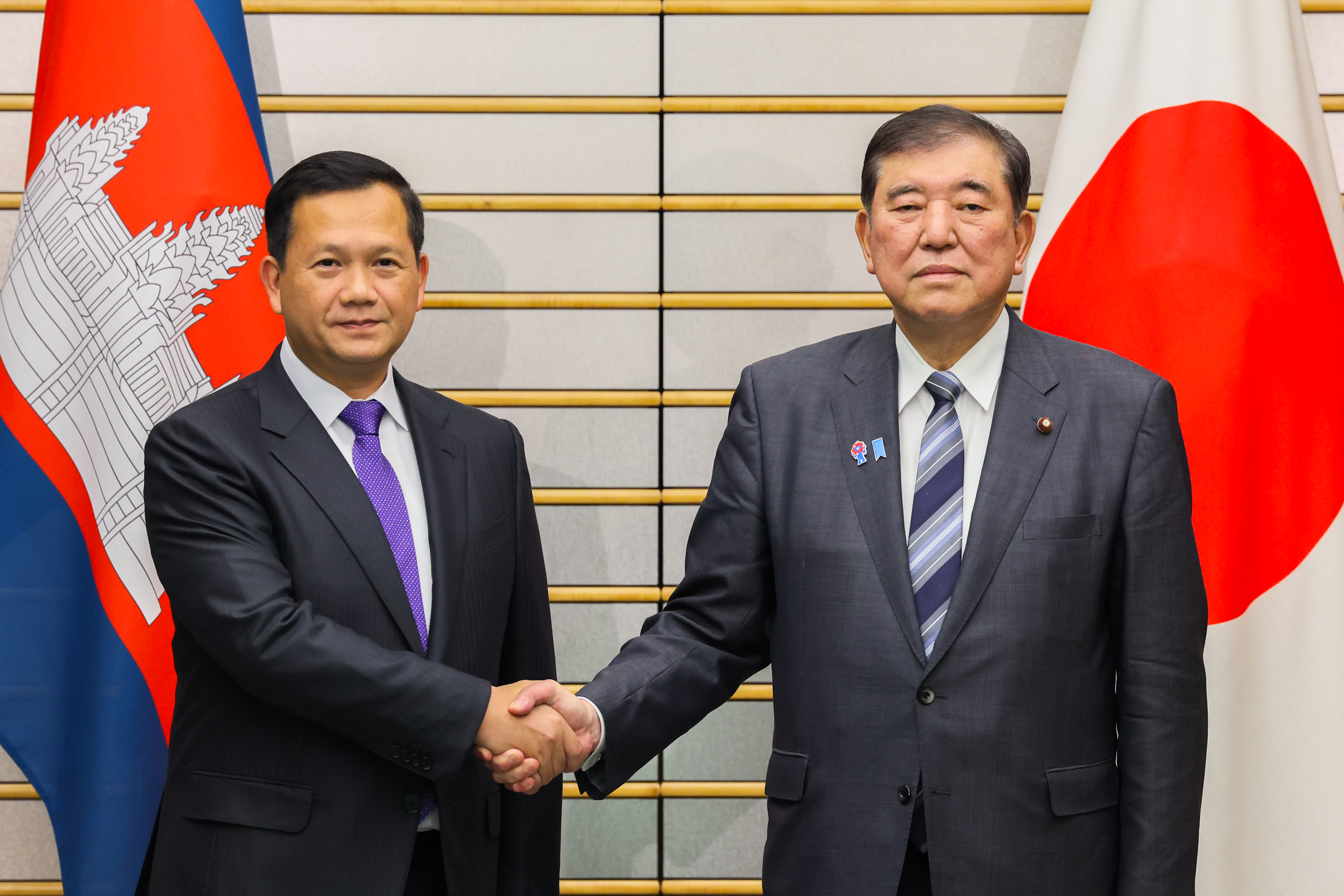 日・カンボジア首脳会談１