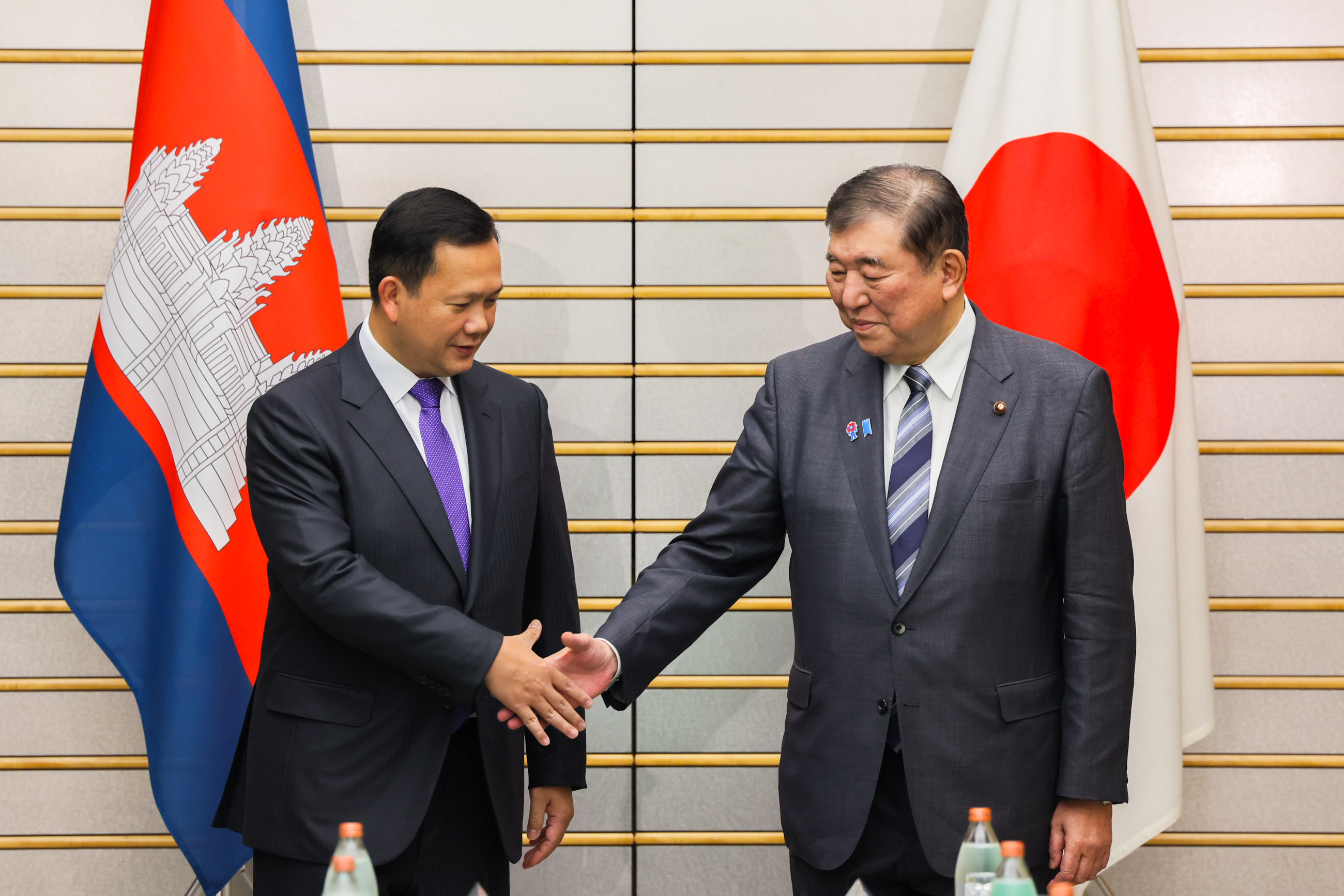 日・カンボジア首脳会談２