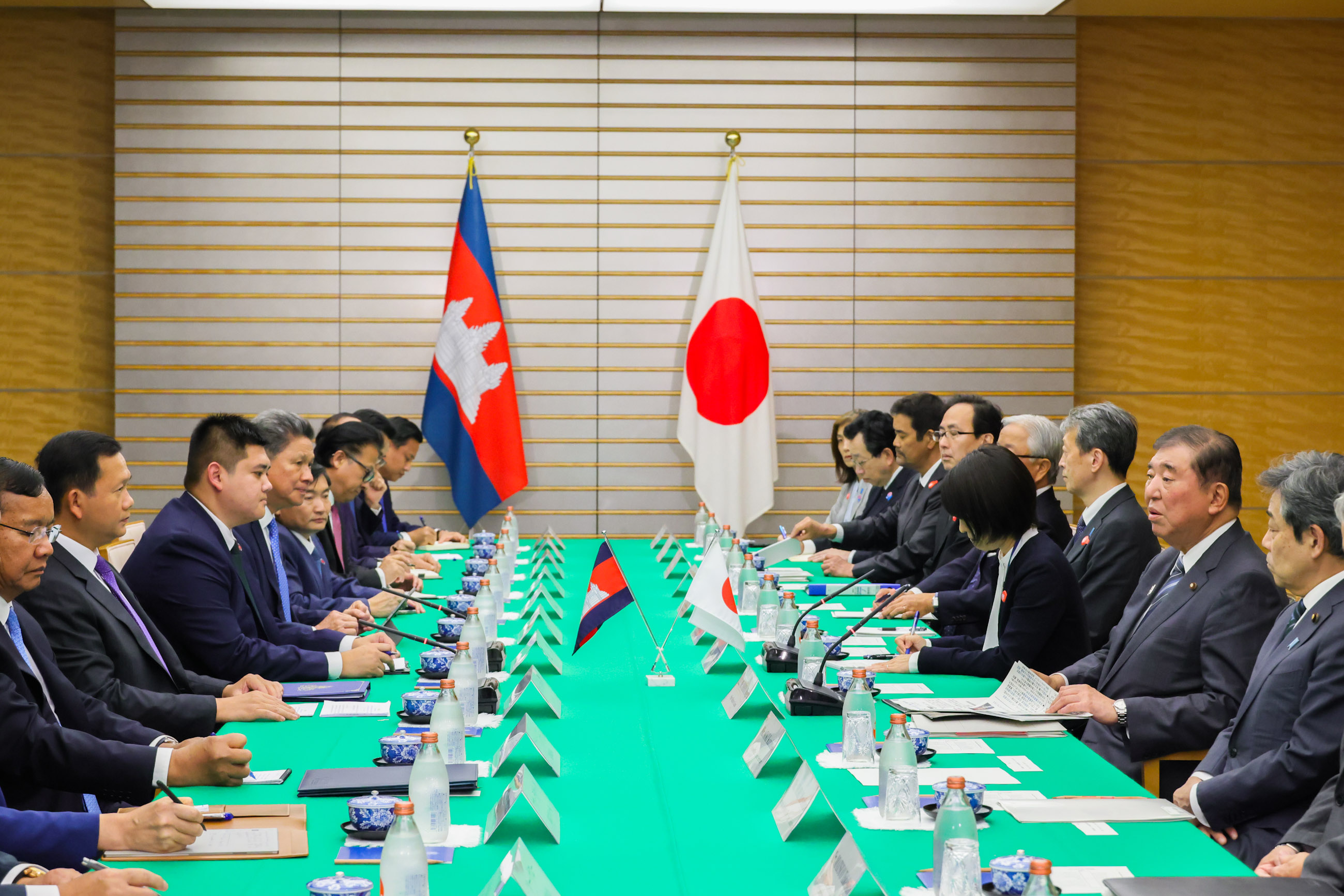 日・カンボジア首脳会談３