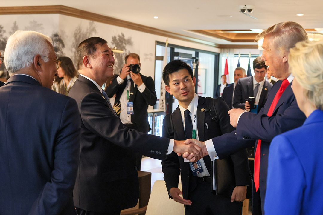 世界経済の見通しを議題としたセッション３