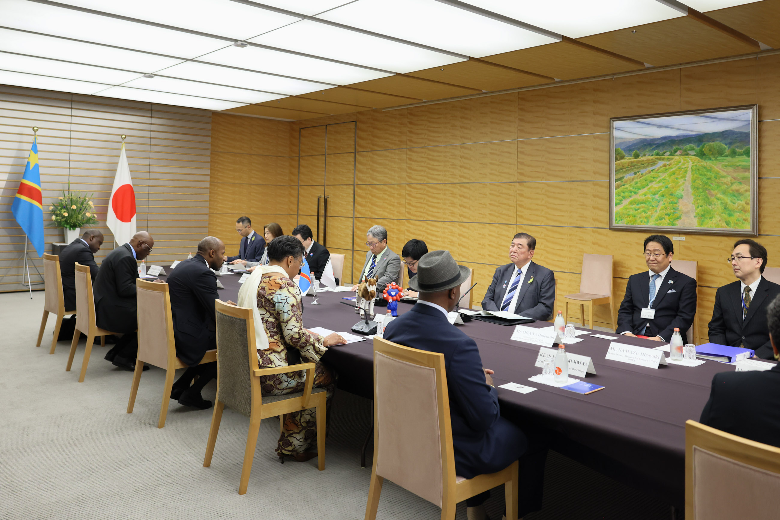 日・コンゴ民主共和国首脳会談５