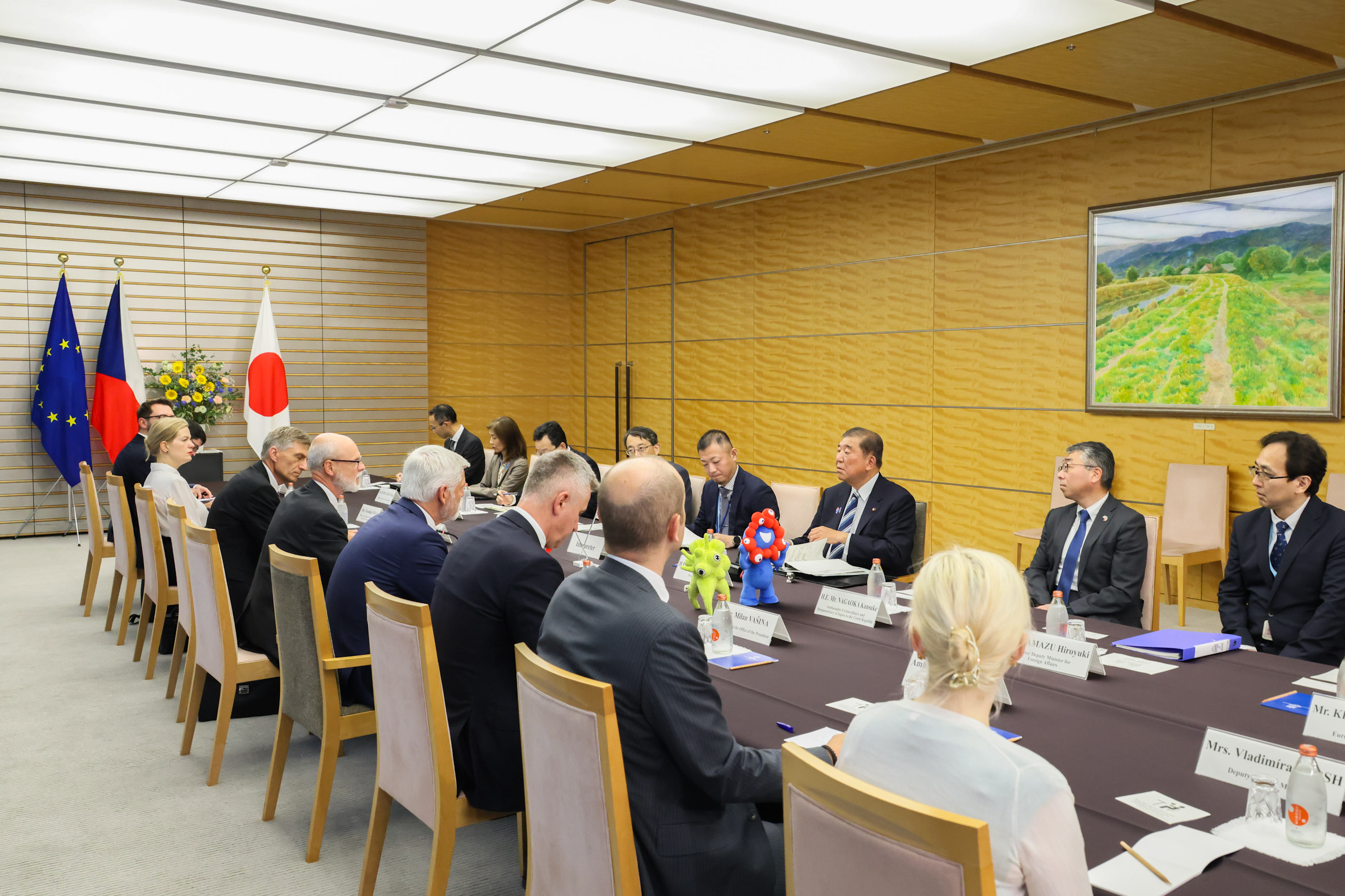 日・チェコ首脳会談７
