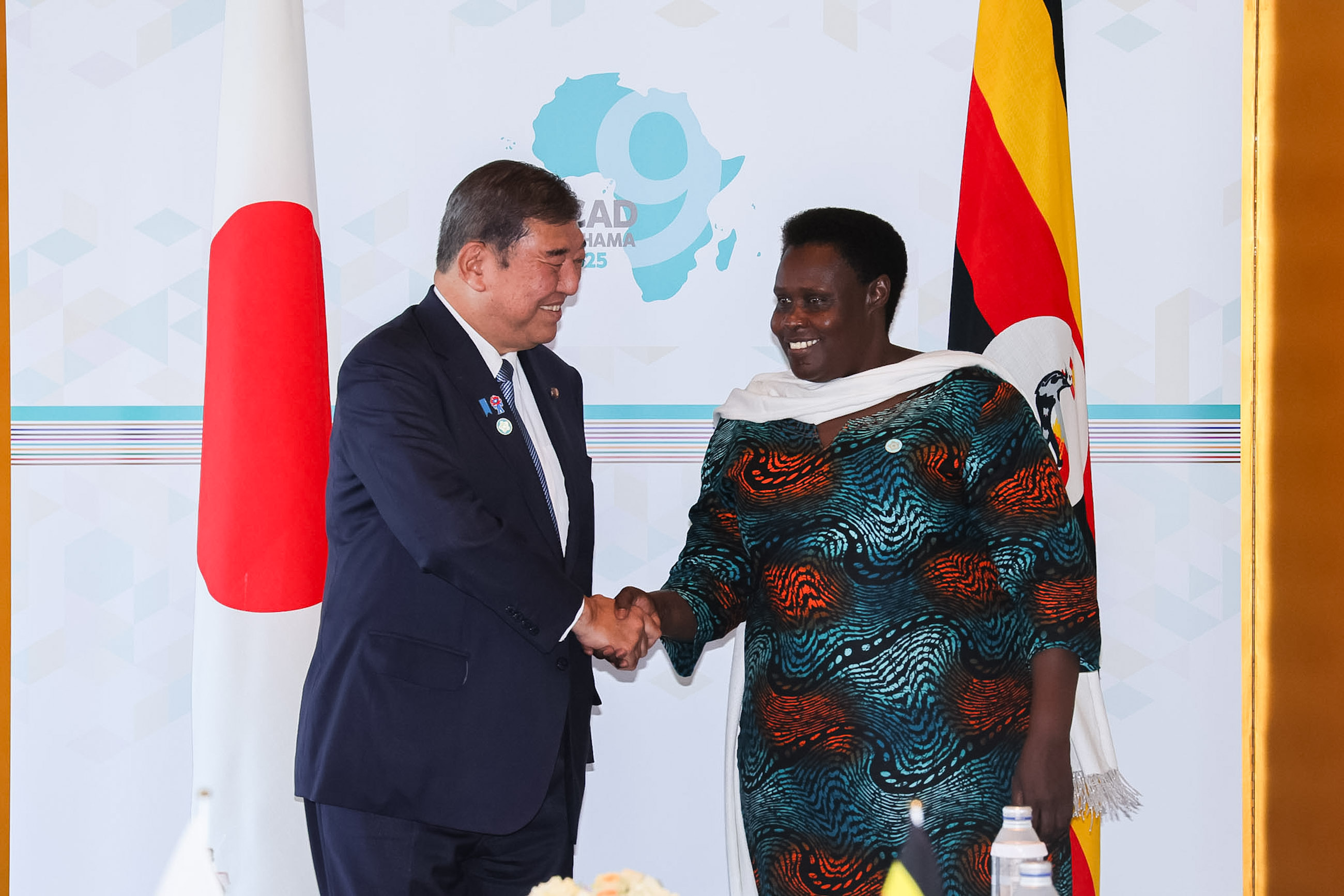 ウガンダ副大統領による表敬２