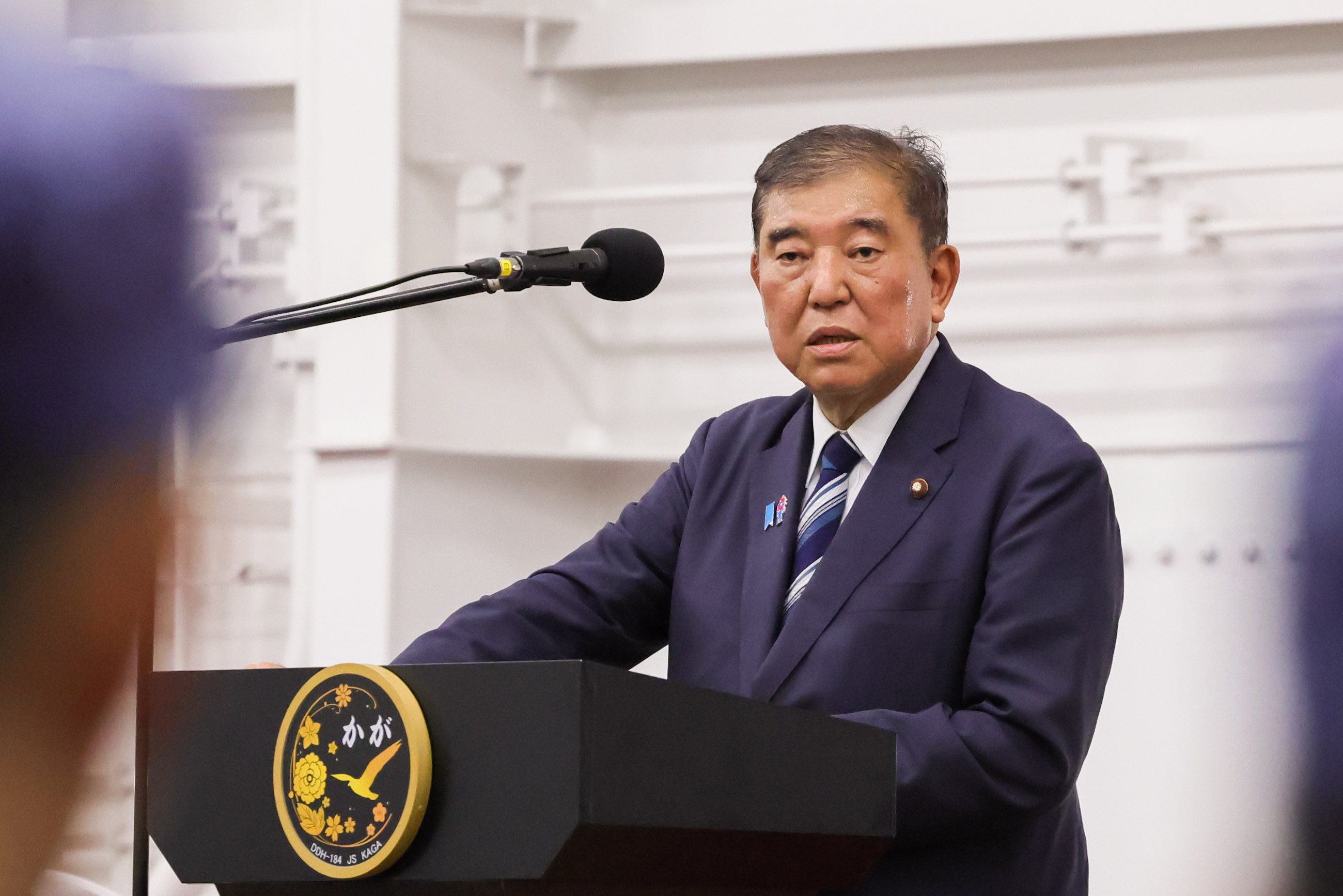 訓示を行う石破総理２