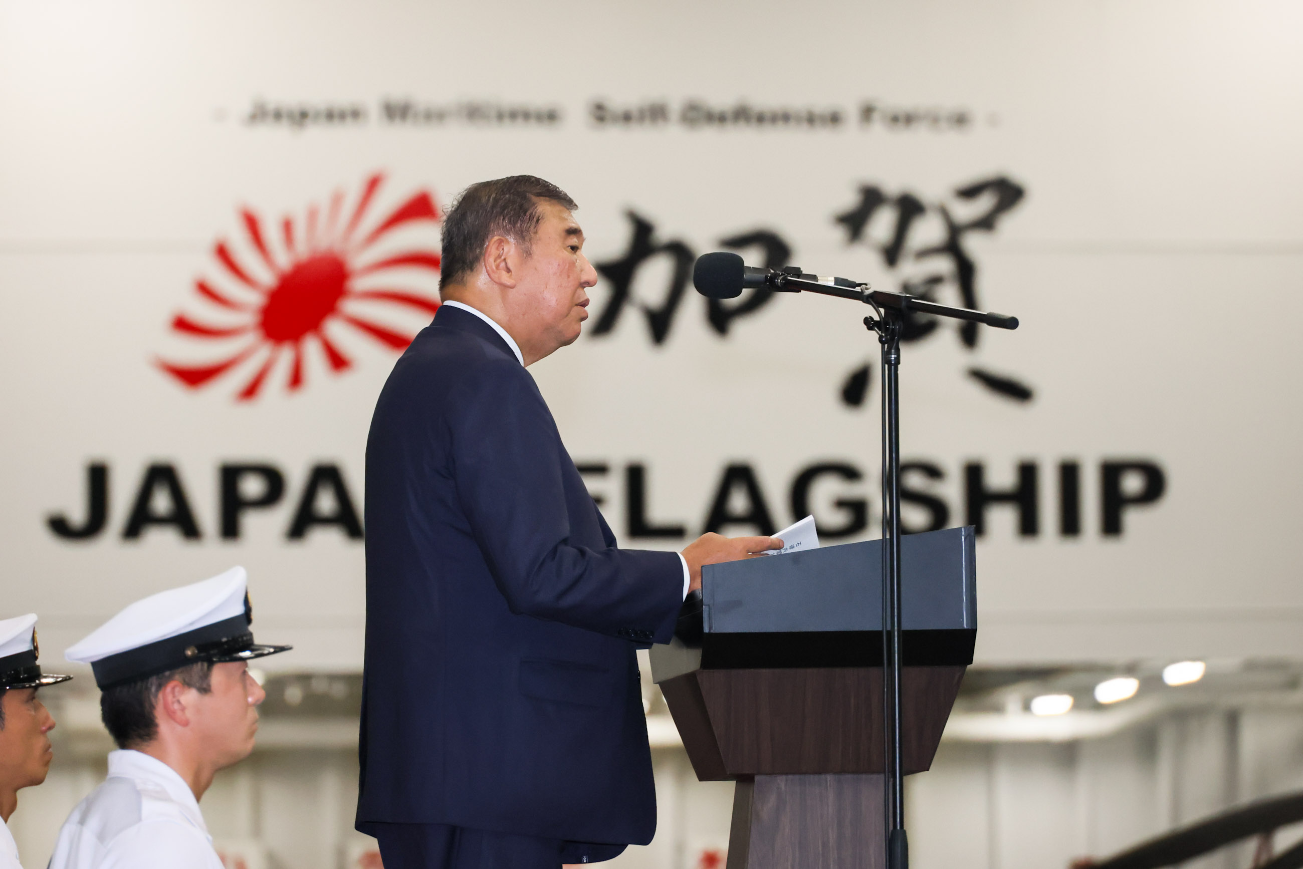 訓示を行う石破総理４