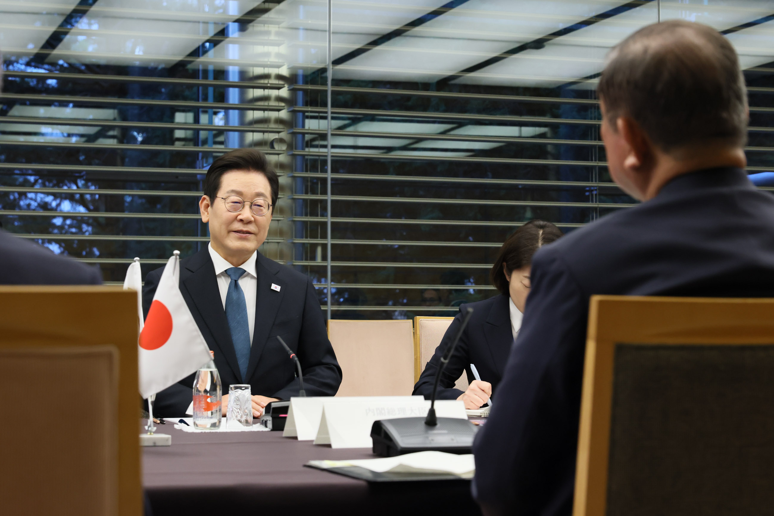 日韓首脳会談（拡大会合）９