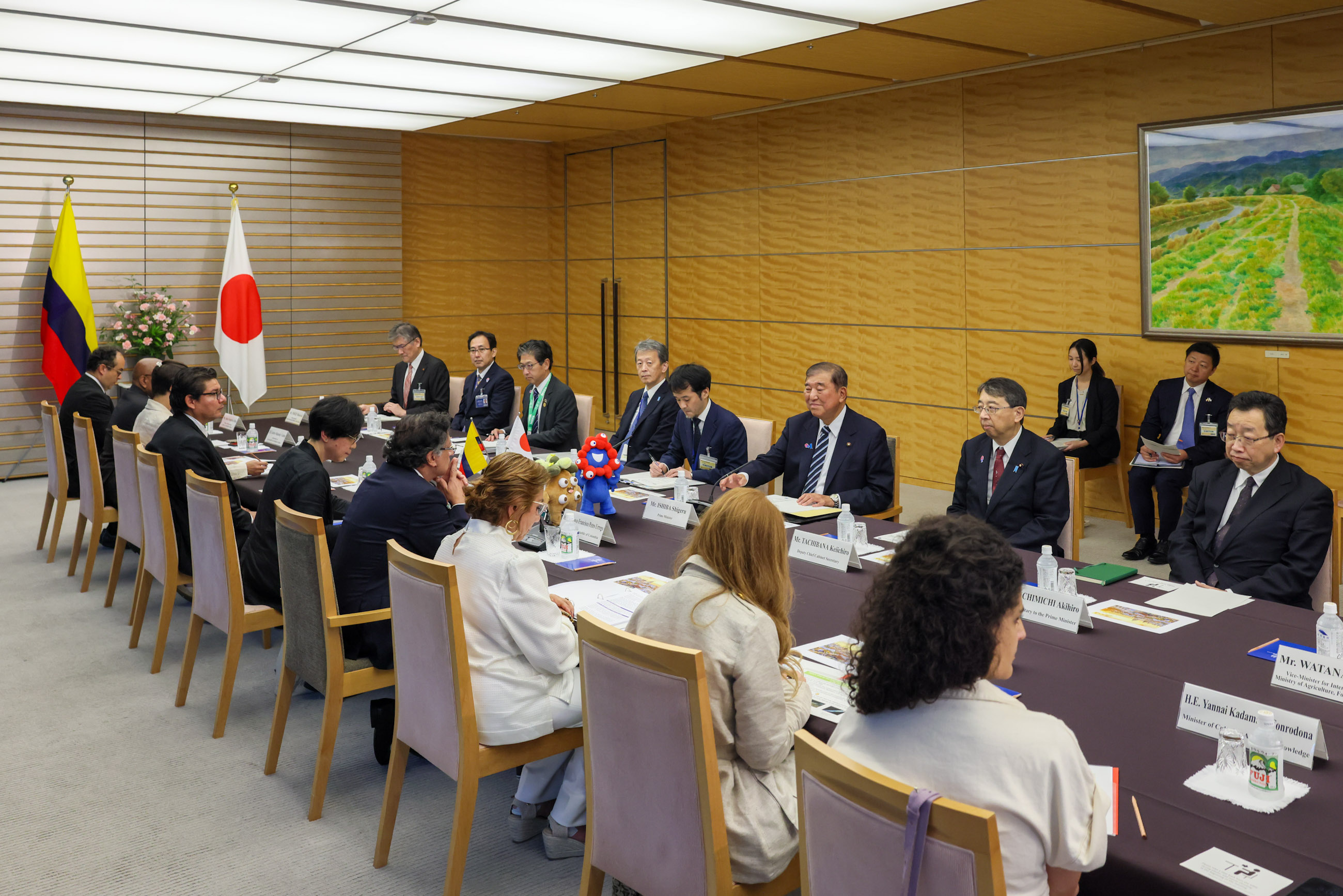 日・コロンビア首脳会談４