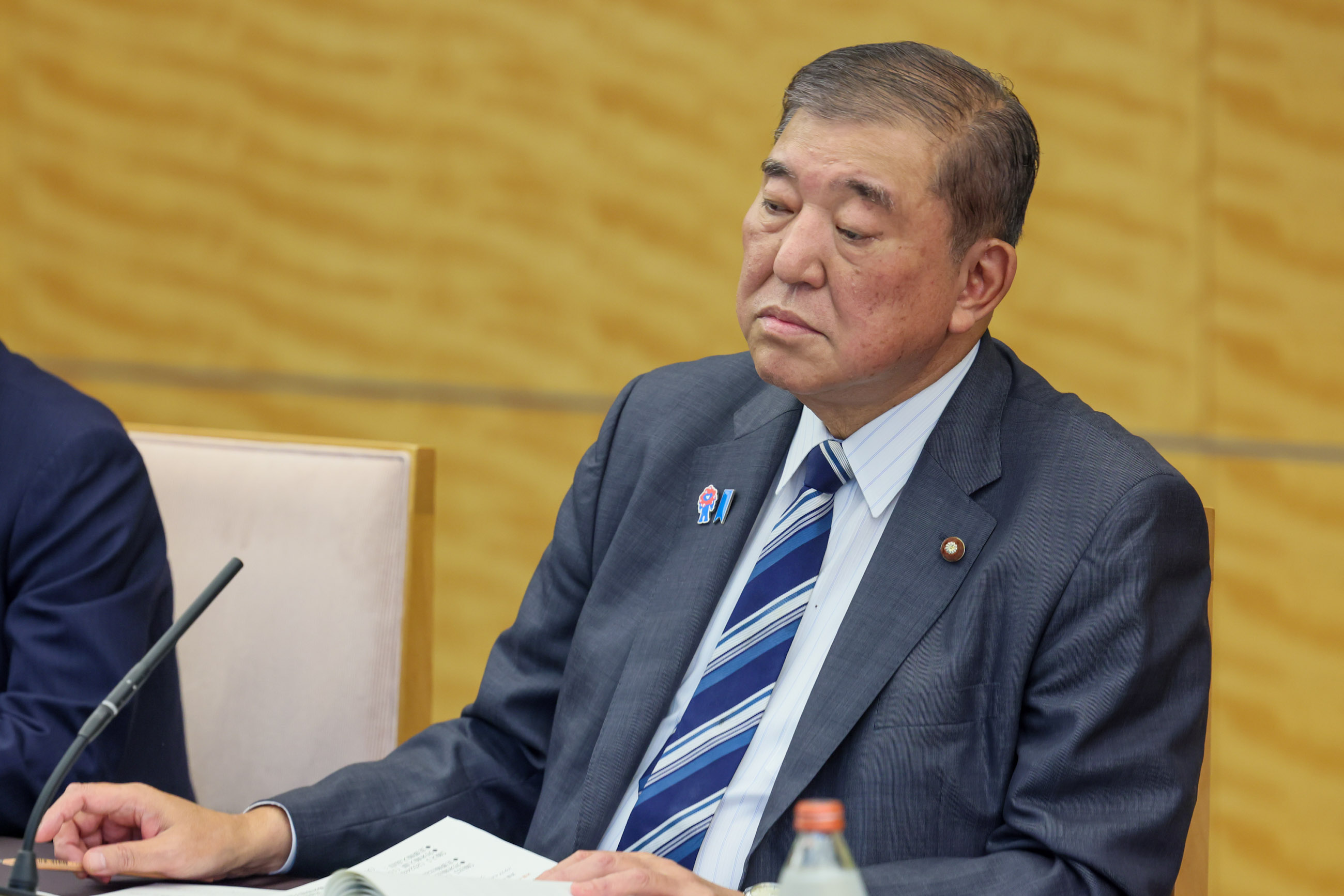 ペレグリニ大統領と会談する石破総理５