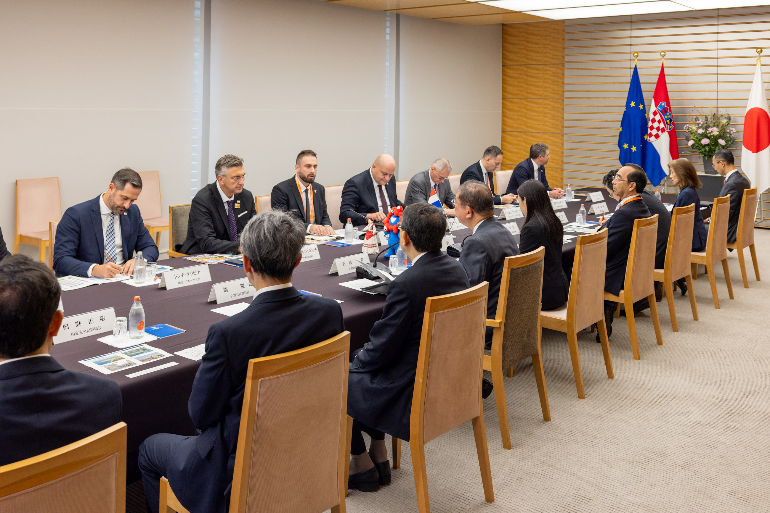 日・クロアチア首脳会談７