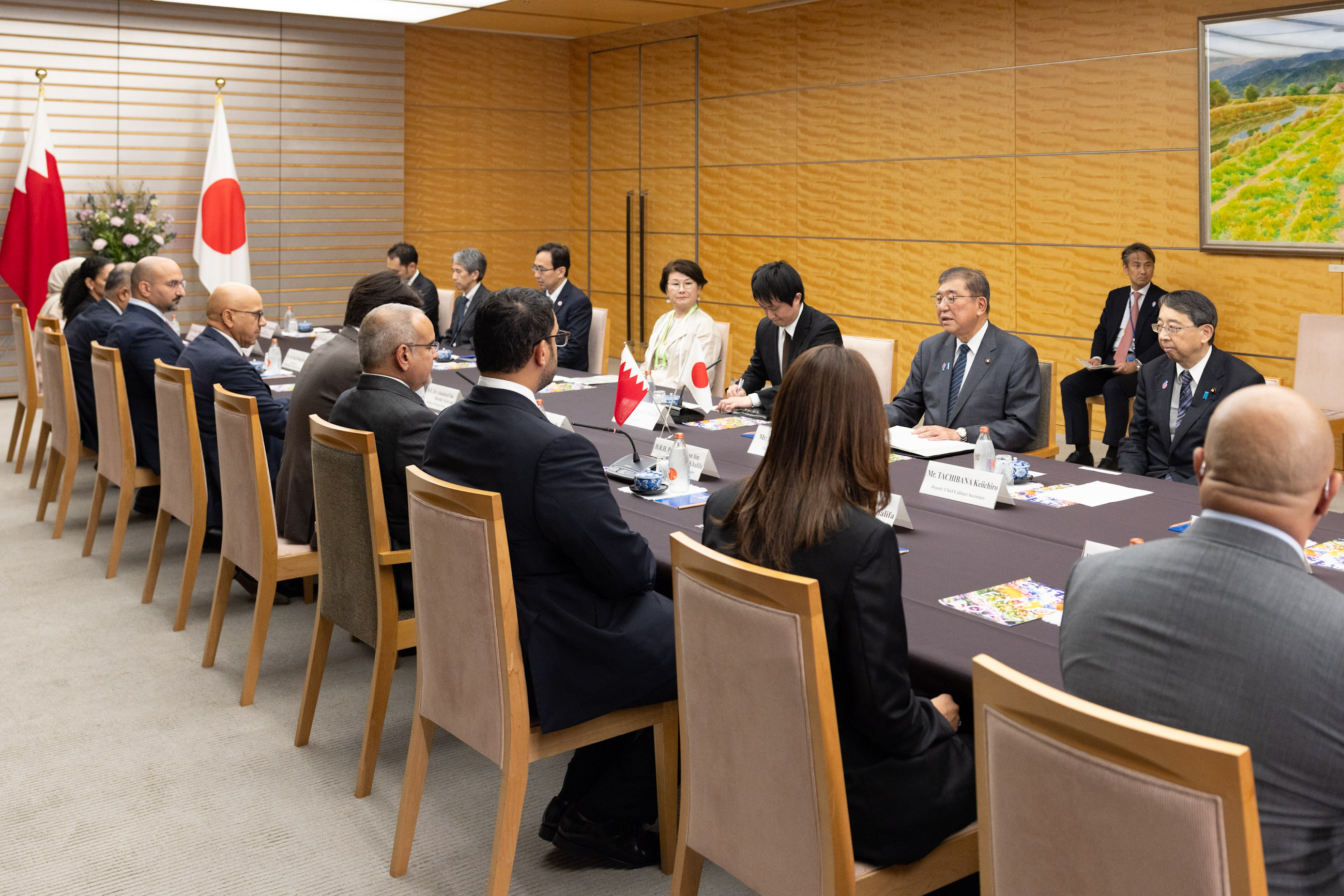 サルマン皇太子兼首相殿下との会談６