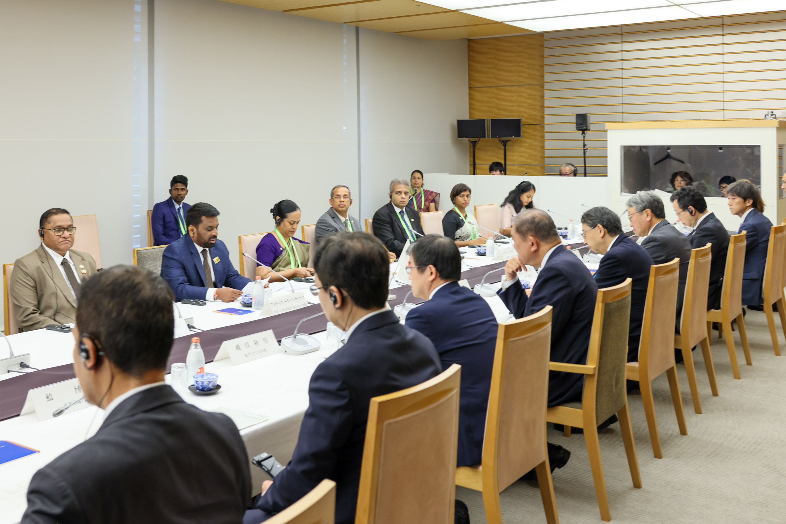 日・スリランカ首脳会談７