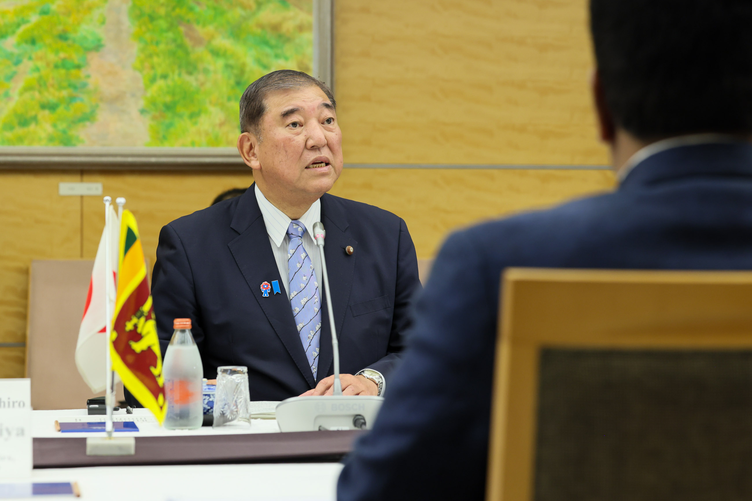 日・スリランカ首脳会談８