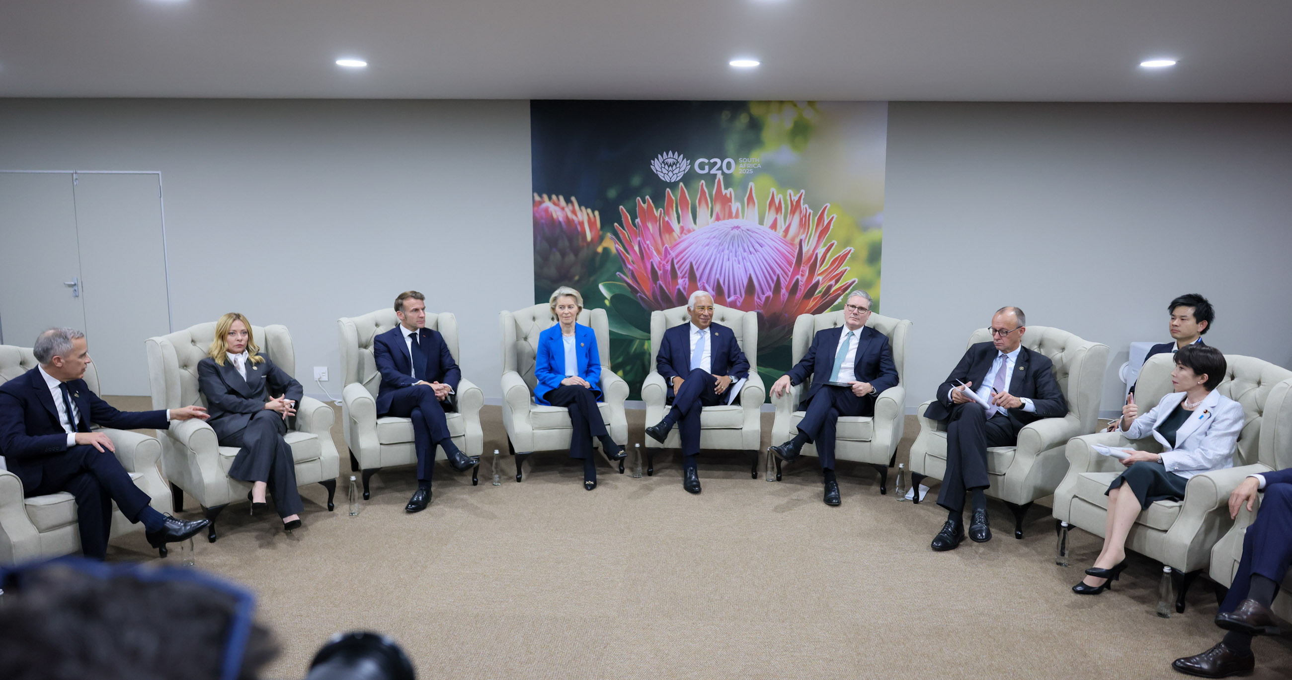 ウクライナの和平に関する関係国首脳会合に出席する高市総理９