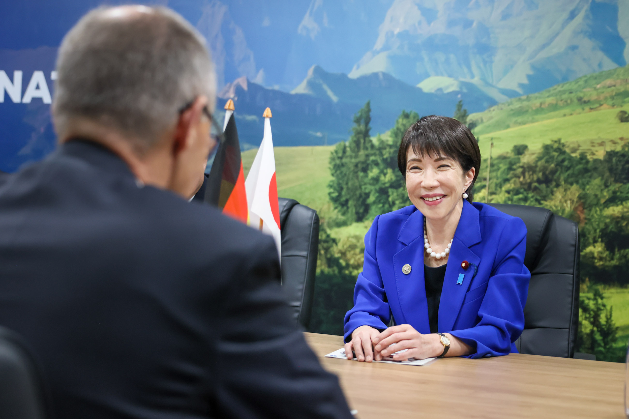 日独首脳会談６