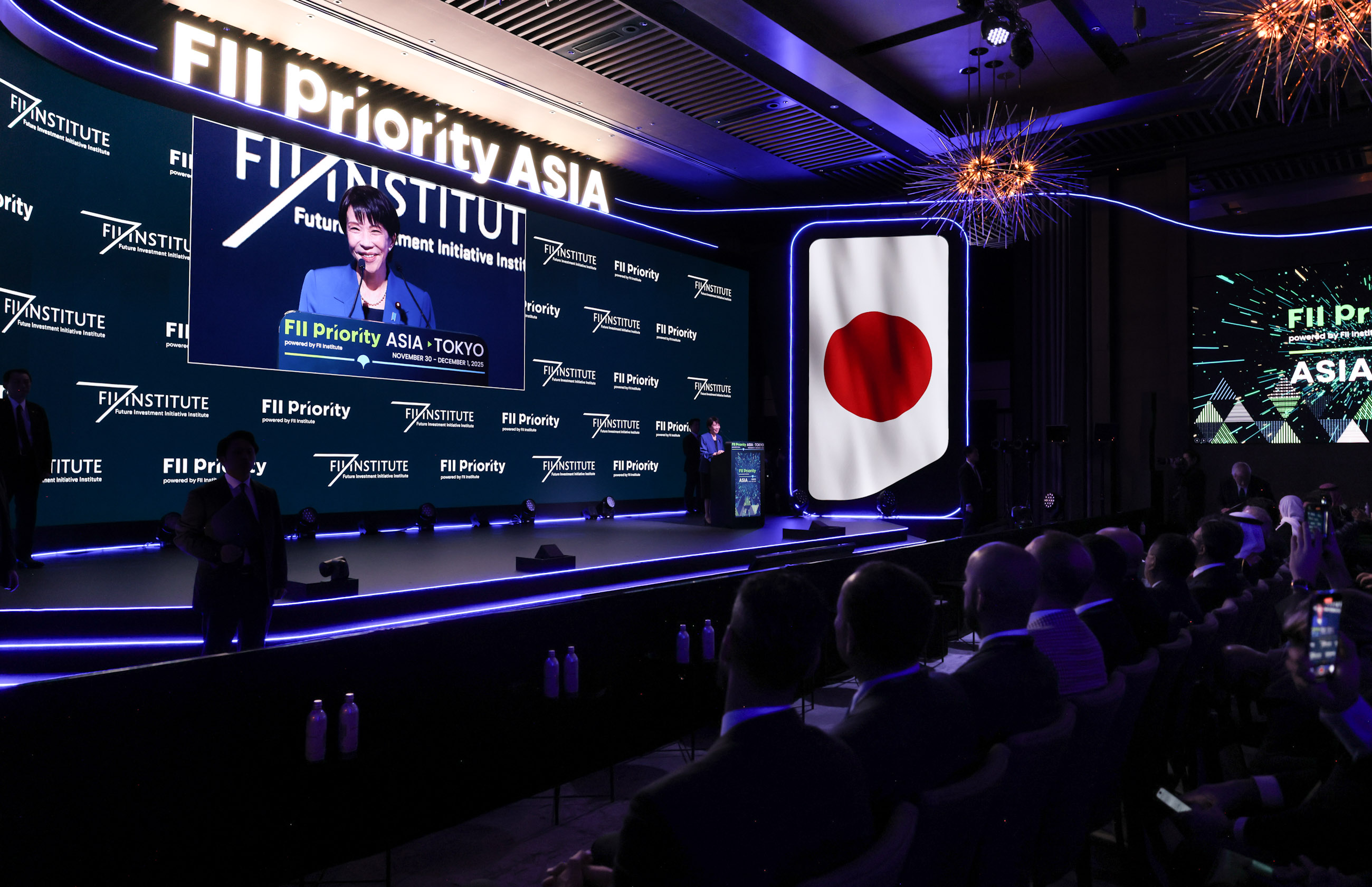 講演をする高市総理２