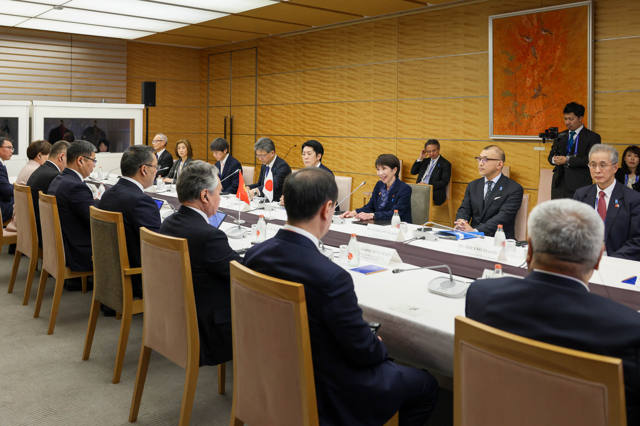 日・キルギス共和国首脳会談８