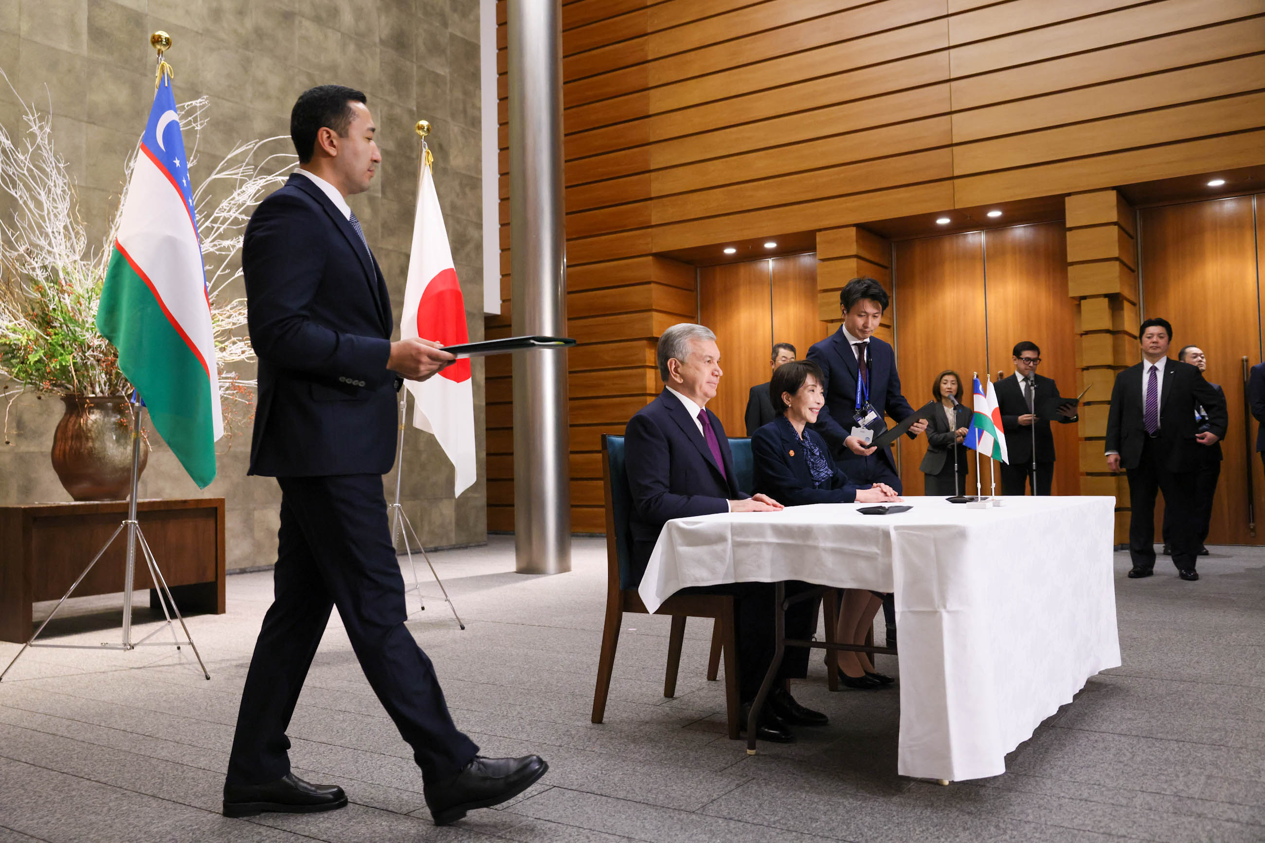 文書署名・披露式２