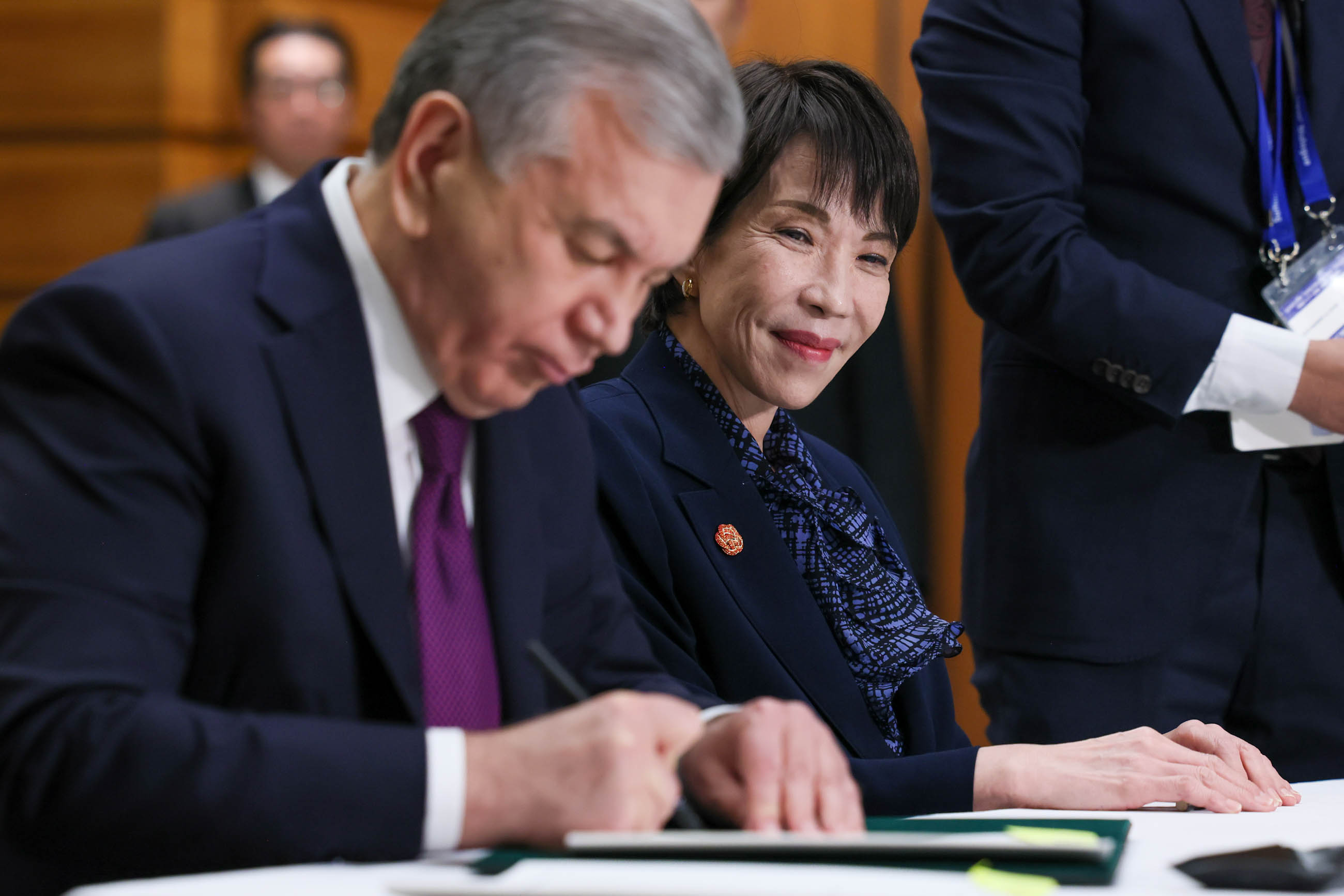 文書署名・披露式５