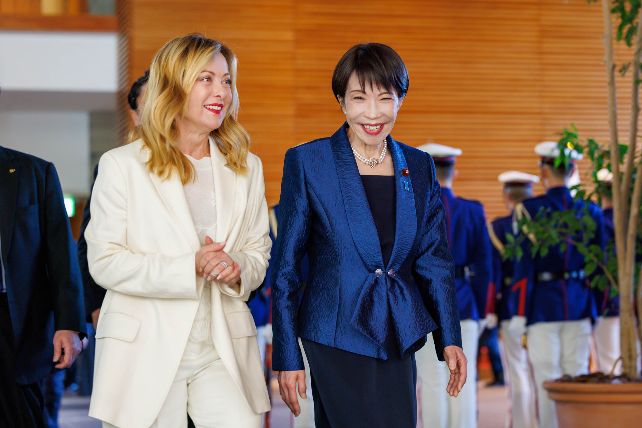 自衛隊による栄誉礼及び儀じょう６