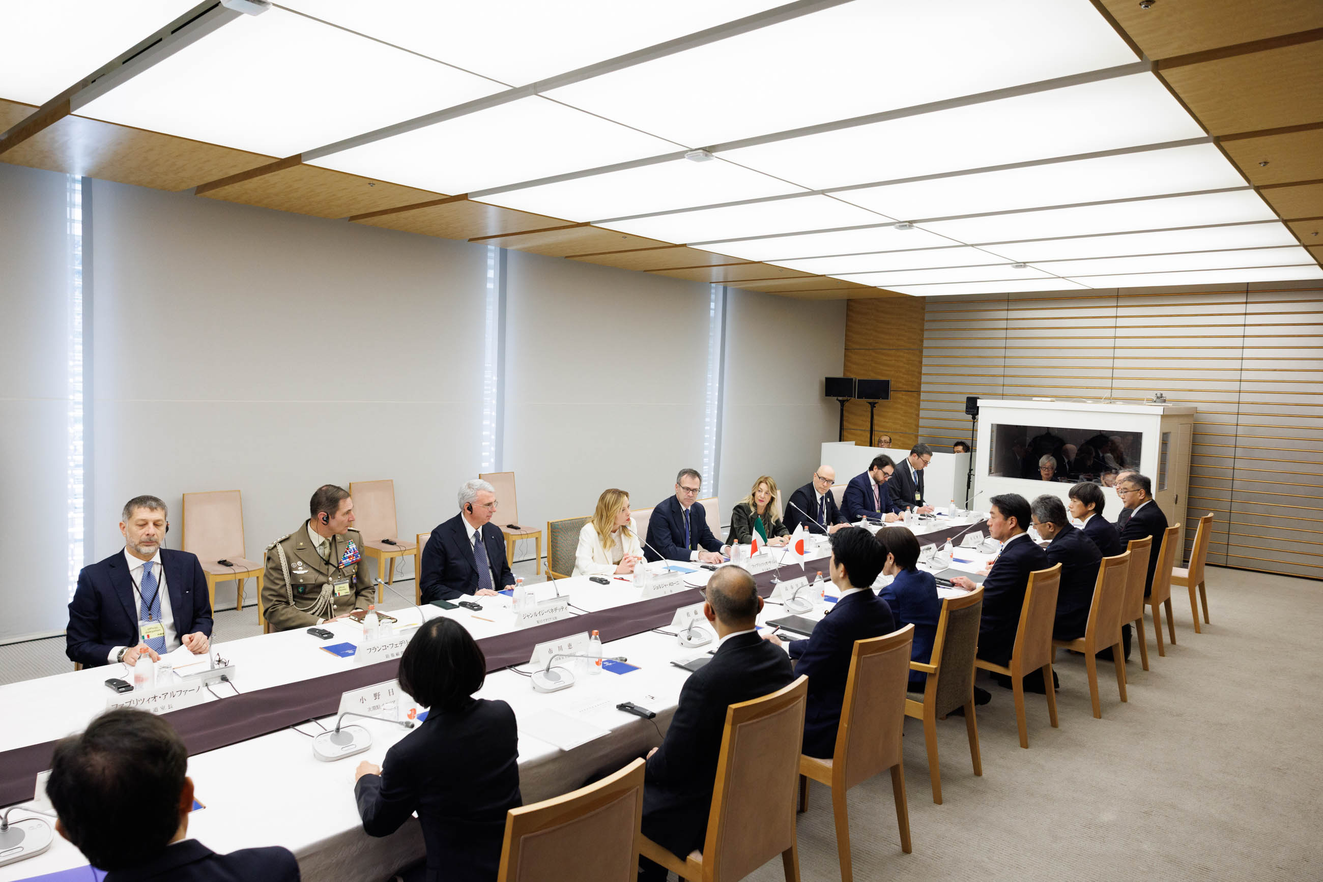 日伊首脳会談１１