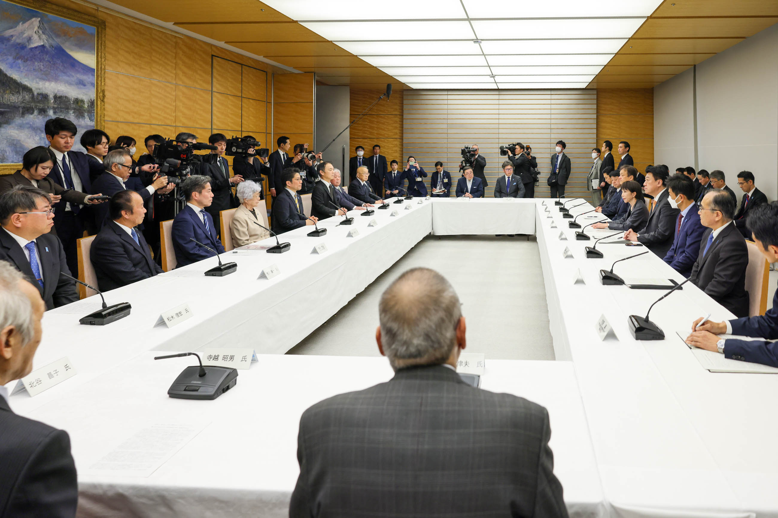 面会する高市総理５