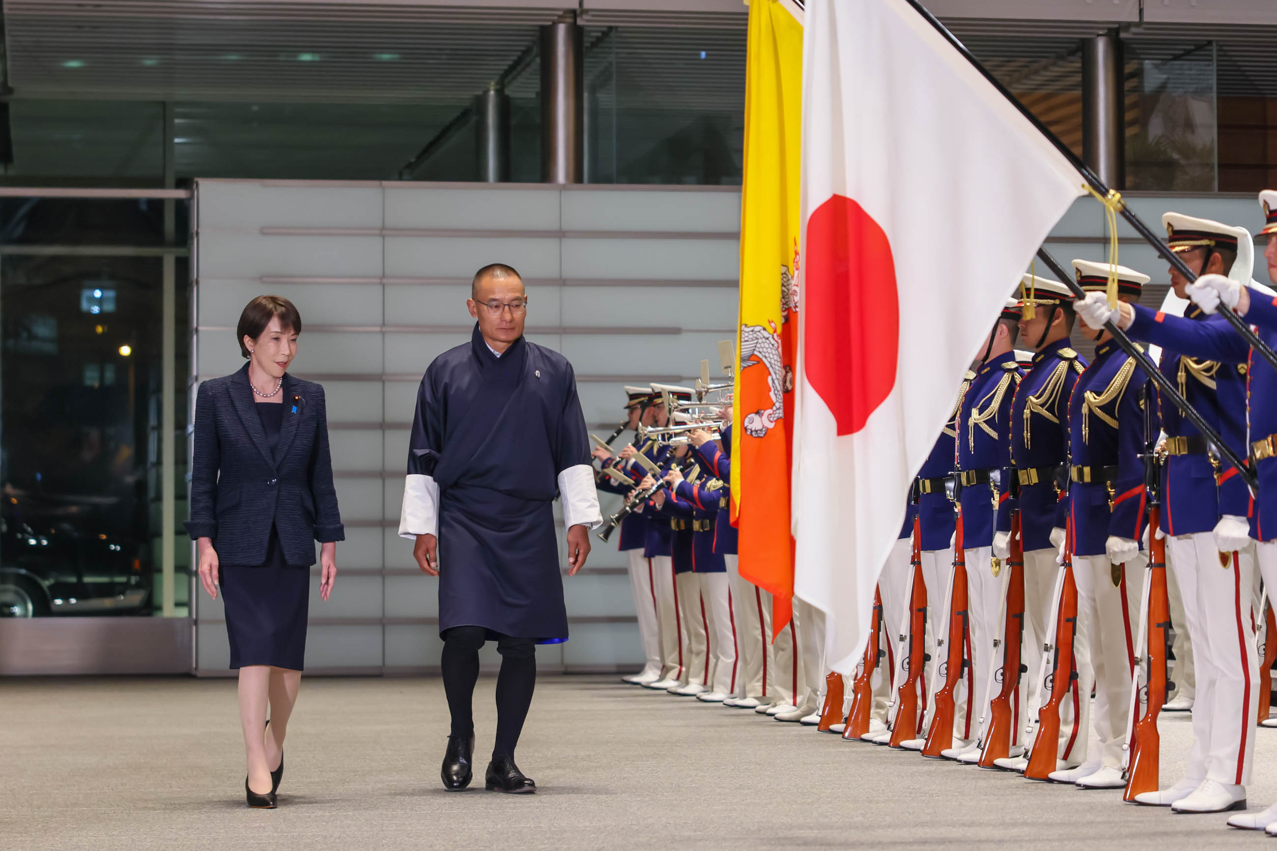 日・ブータン首脳会談
