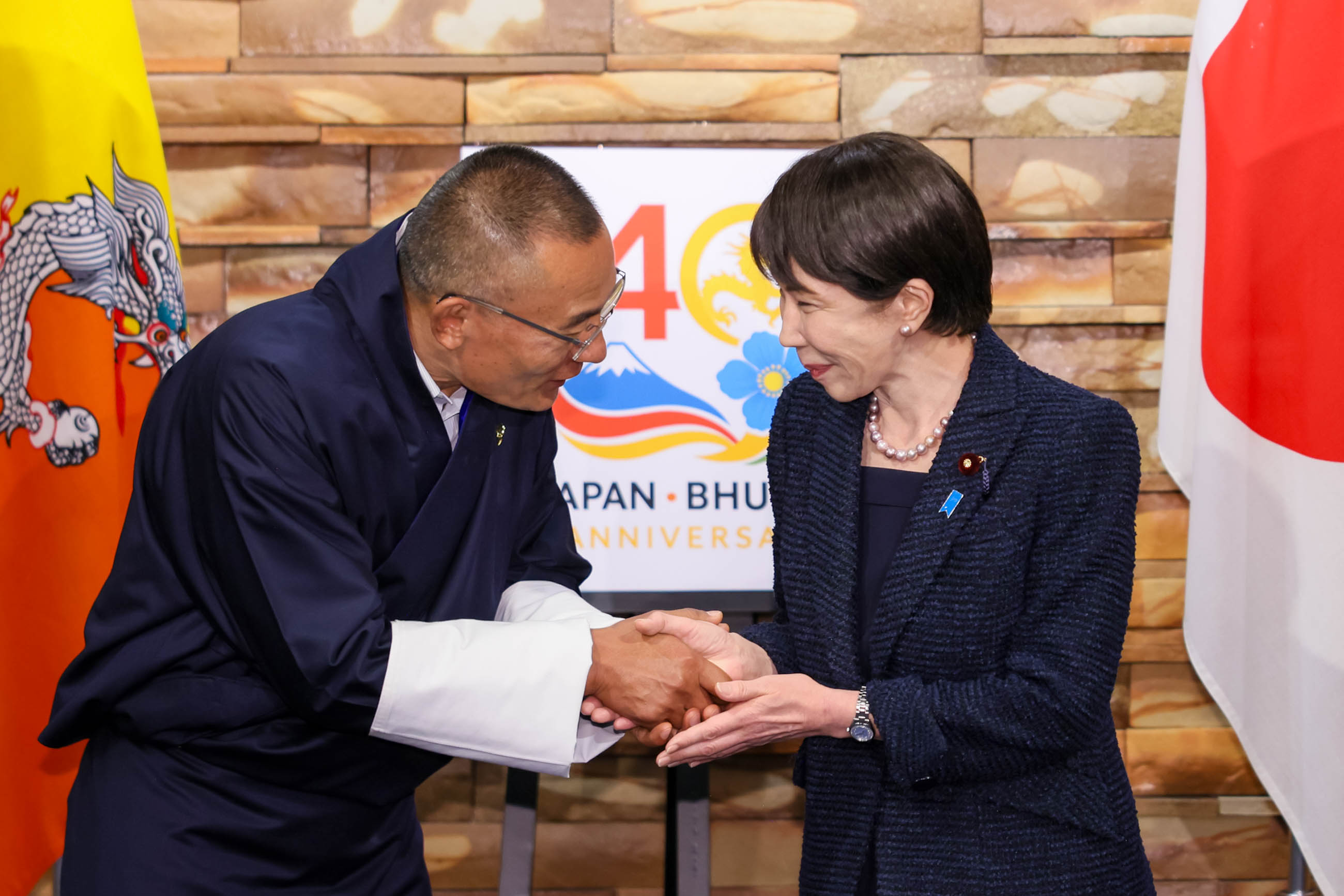 日・ブータン首脳会談２