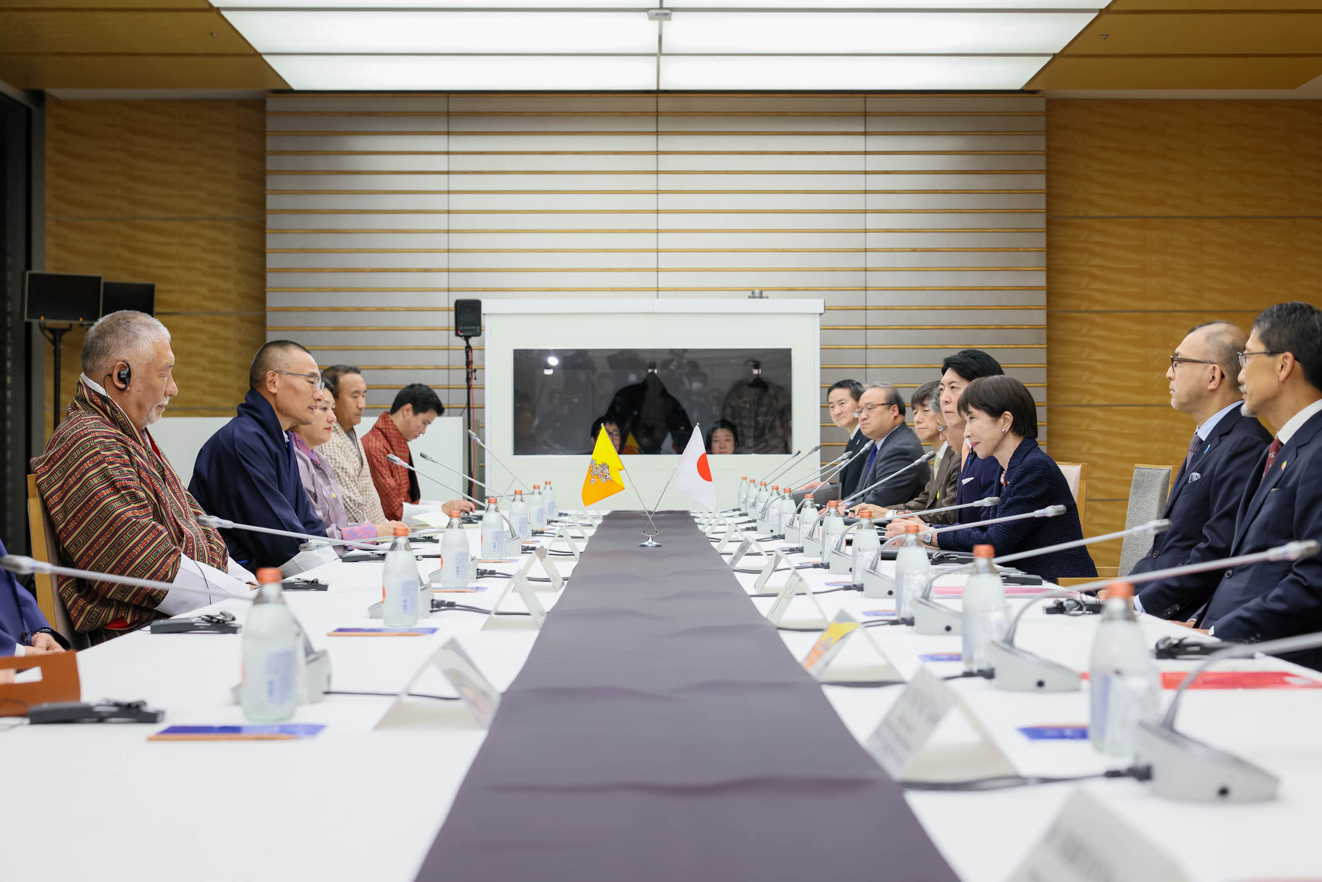 日・ブータン首脳会談３