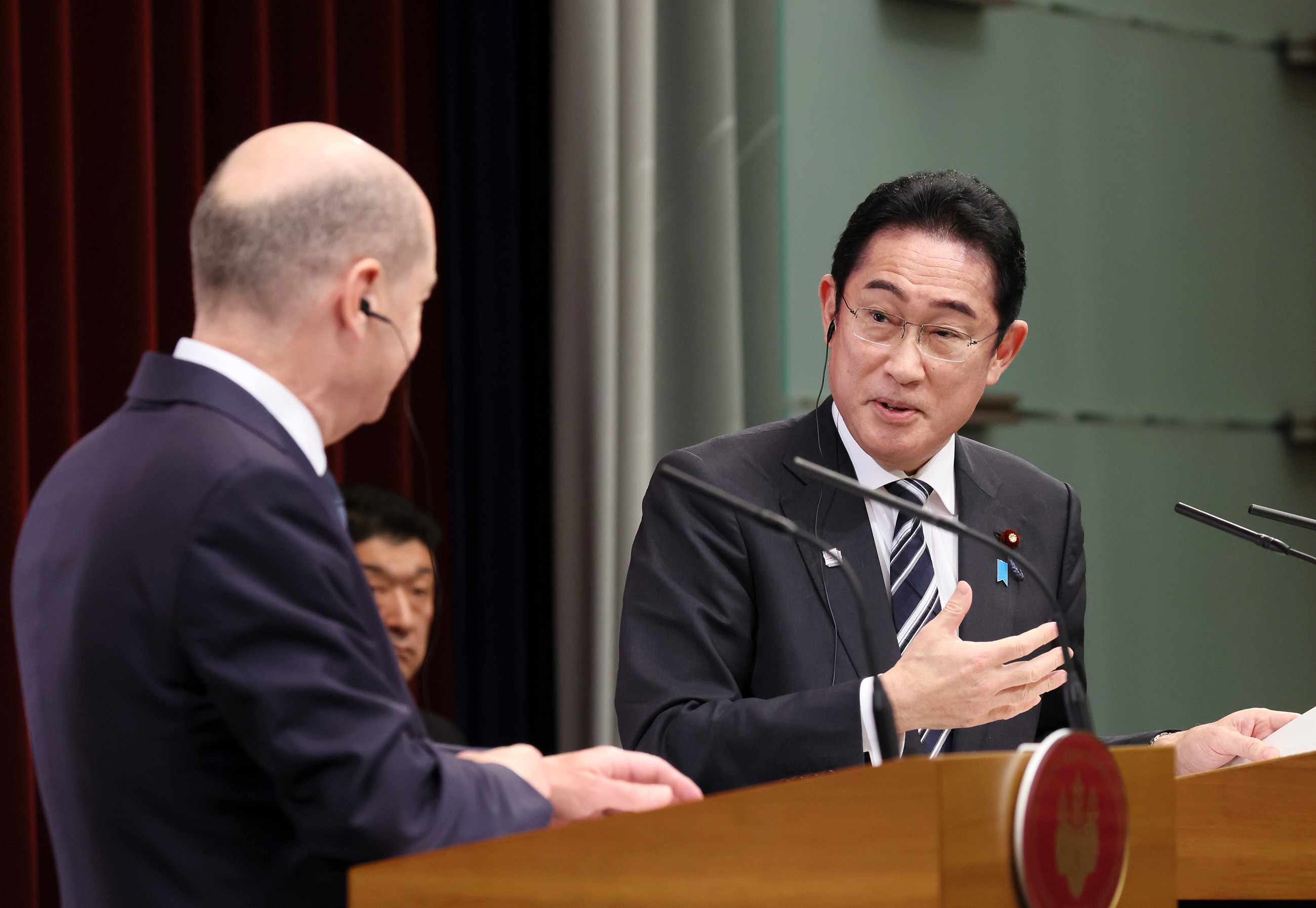 共同記者会見５