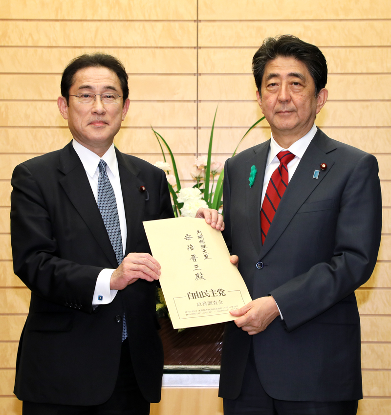 自由民主党・対北朝鮮総合対策検討ＰＴによる申入れ