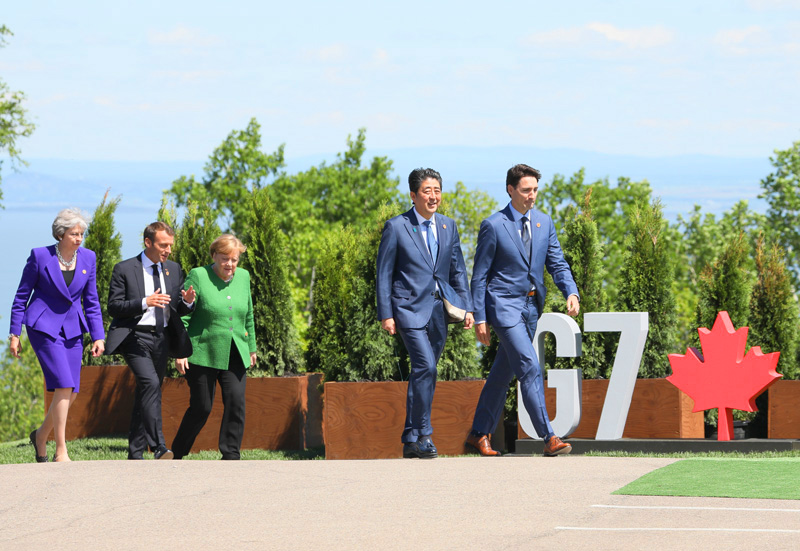 Ｇ７シャルルボワ・サミット及び各国との首脳会談-１日目-