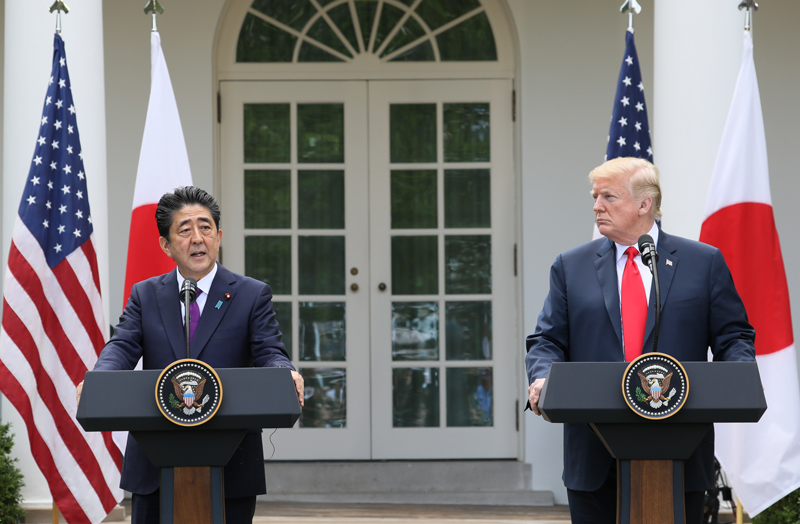 日米共同記者会見