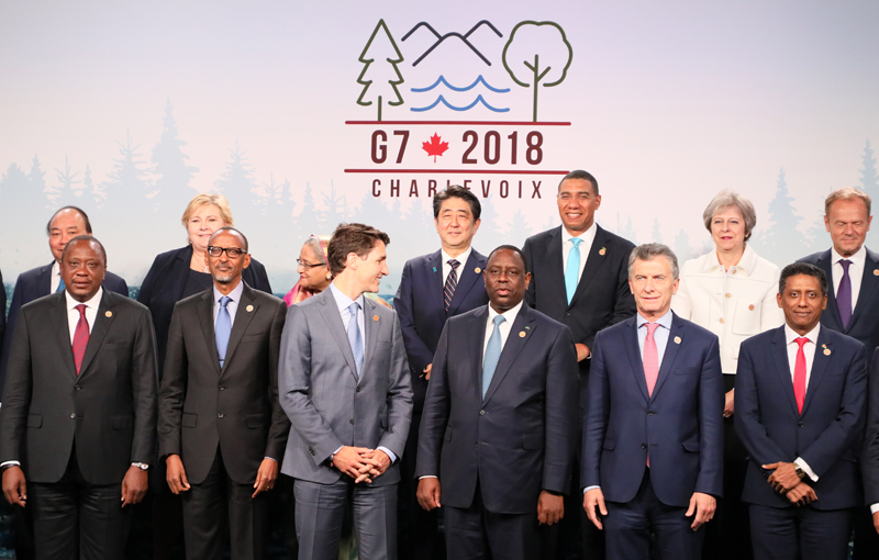 Ｇ７シャルルボワ・サミット及び各国との首脳会談-２日目-