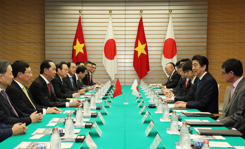 日・ベトナム首脳会談