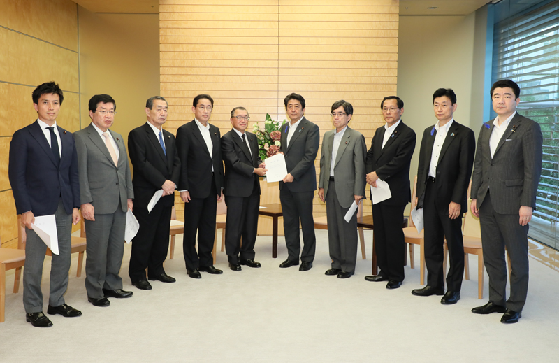 広島県選出自民党議員との面会