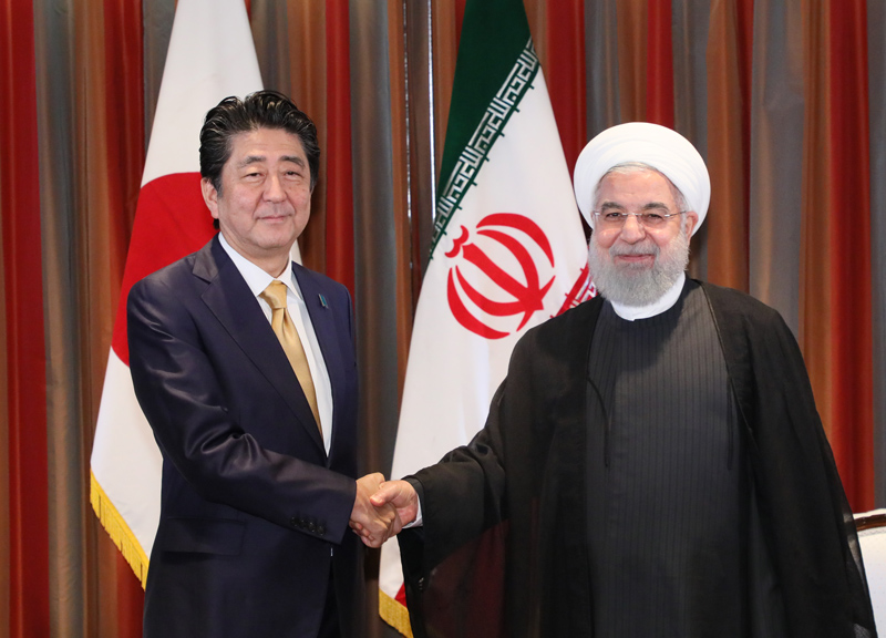 日・イラン首脳会談１