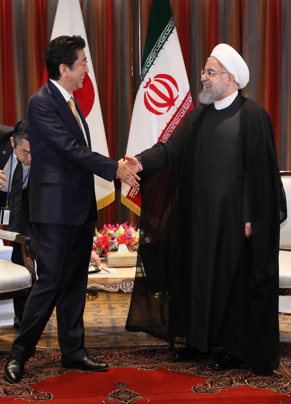 日・イラン首脳会談２