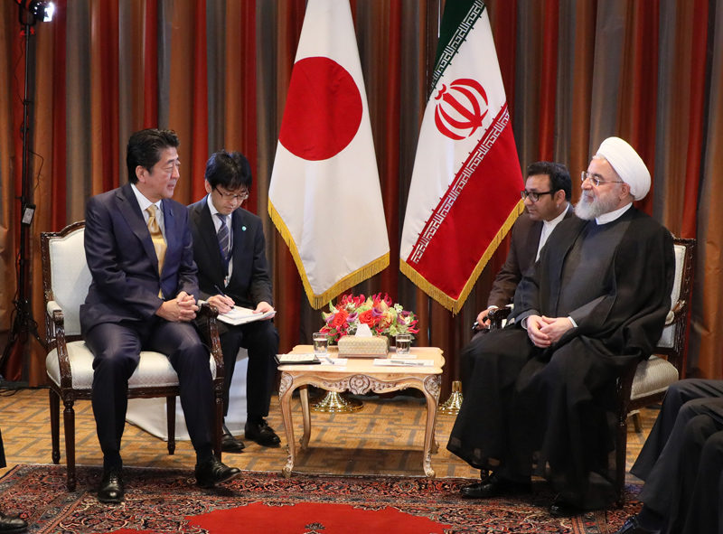 日・イラン首脳会談３