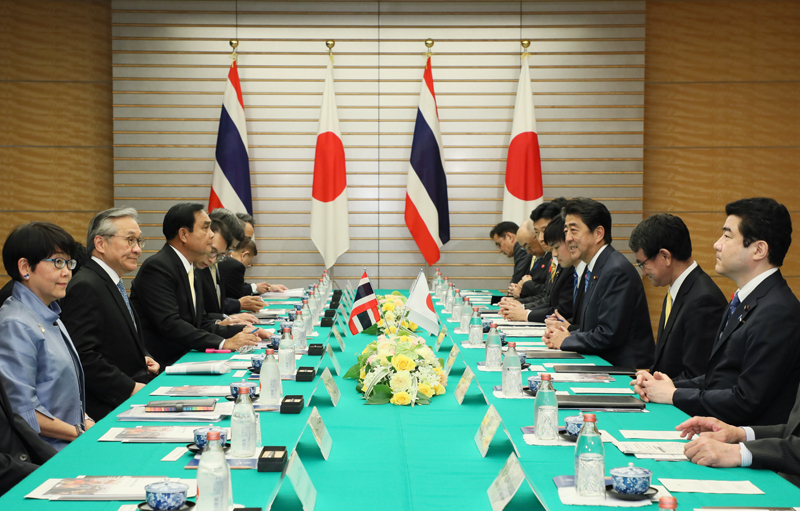 日・タイ首脳会談