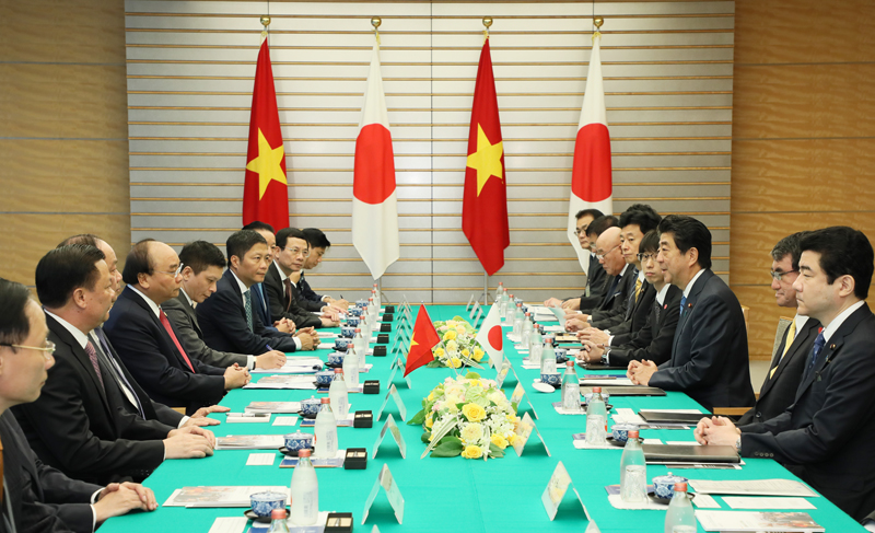 日・ベトナム首脳会談