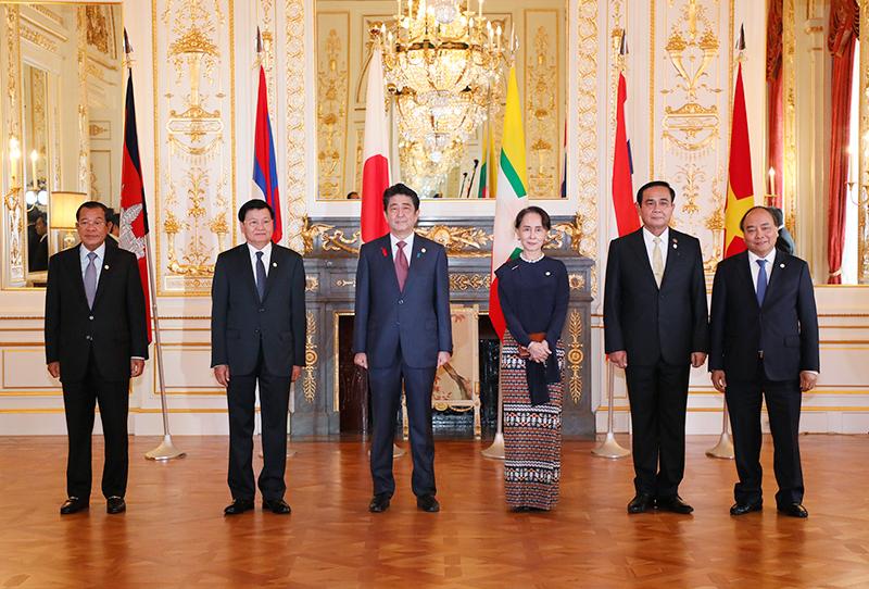 日・メコン地域諸国首脳会議出席等