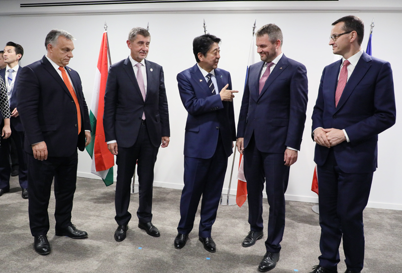 Ｖ４＋日本首脳会合３