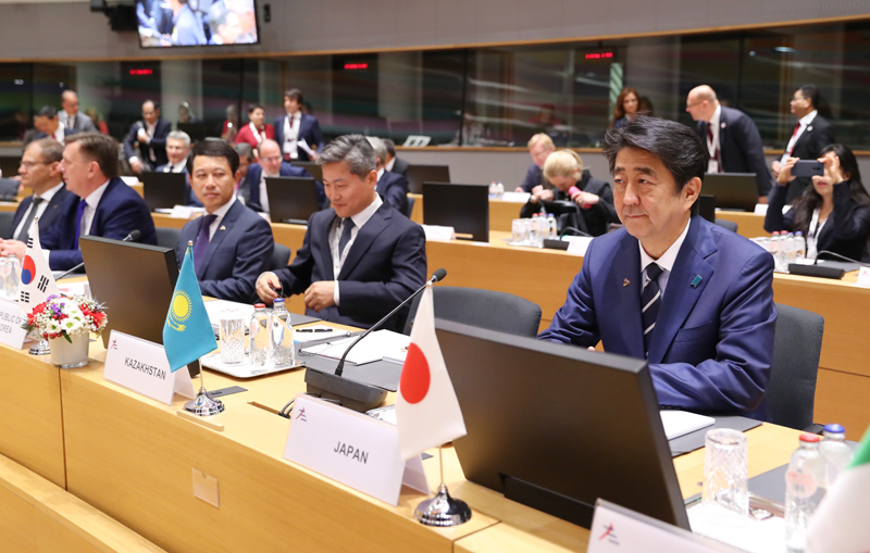 ＡＳＥＭ首脳会合開会セレモニー（代表撮影）２