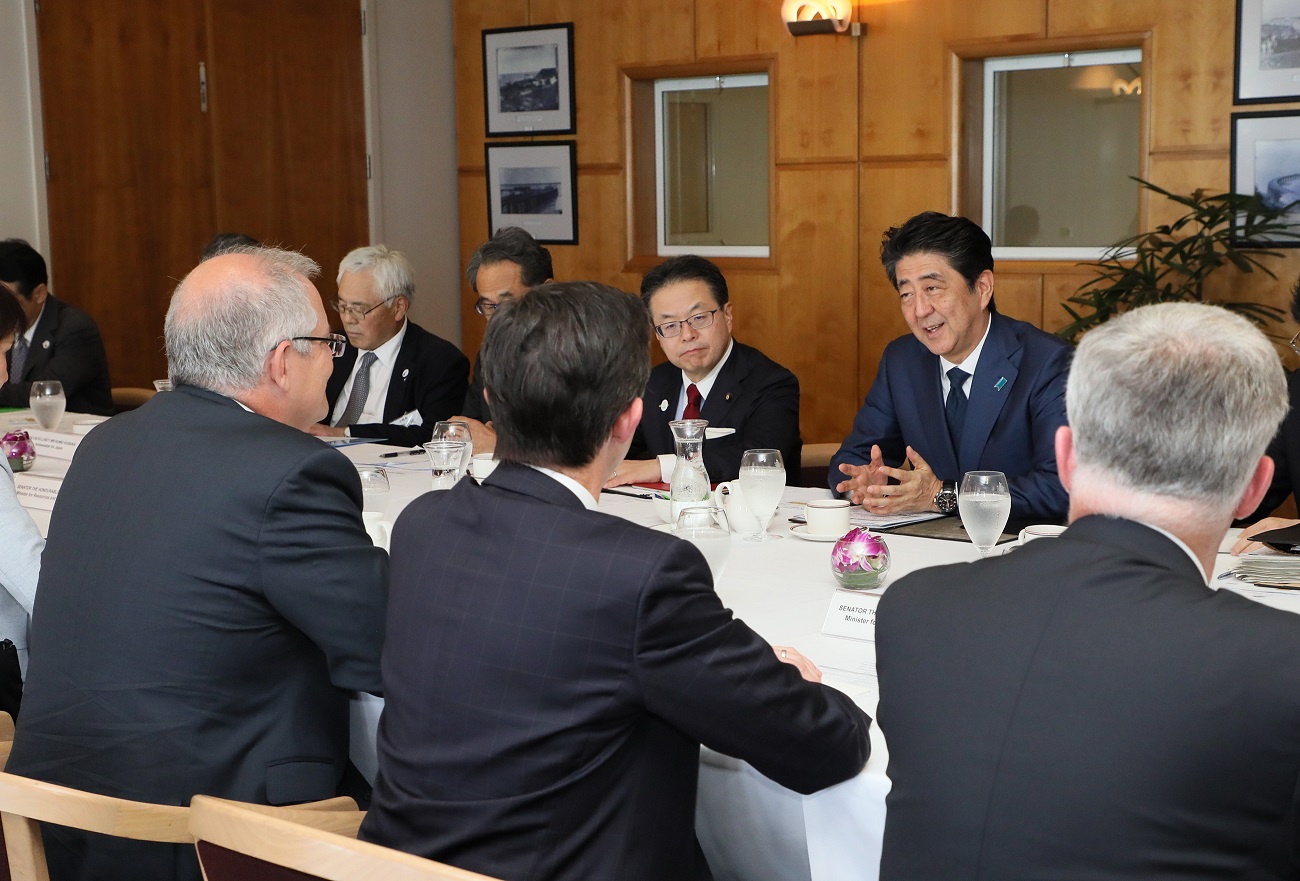 日・オーストラリア首脳会談４