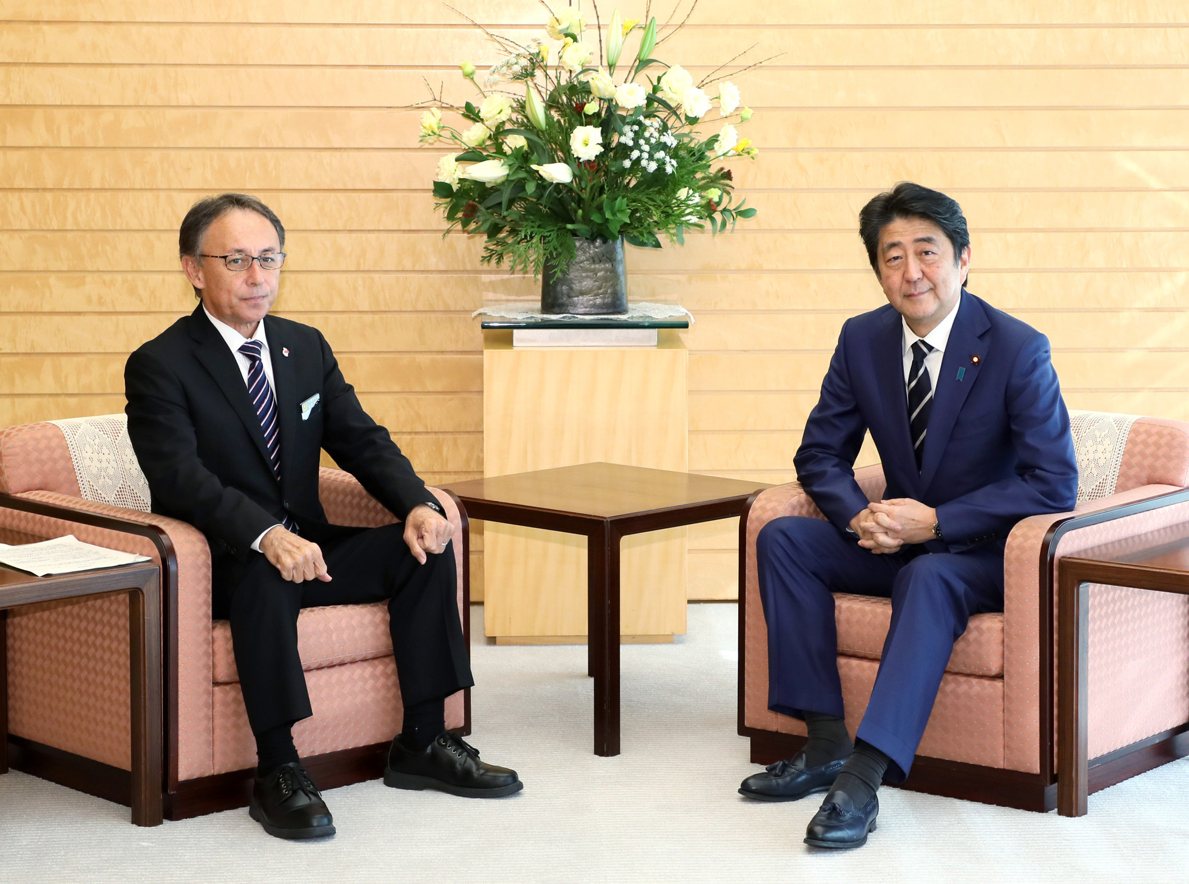 沖縄県知事との面会