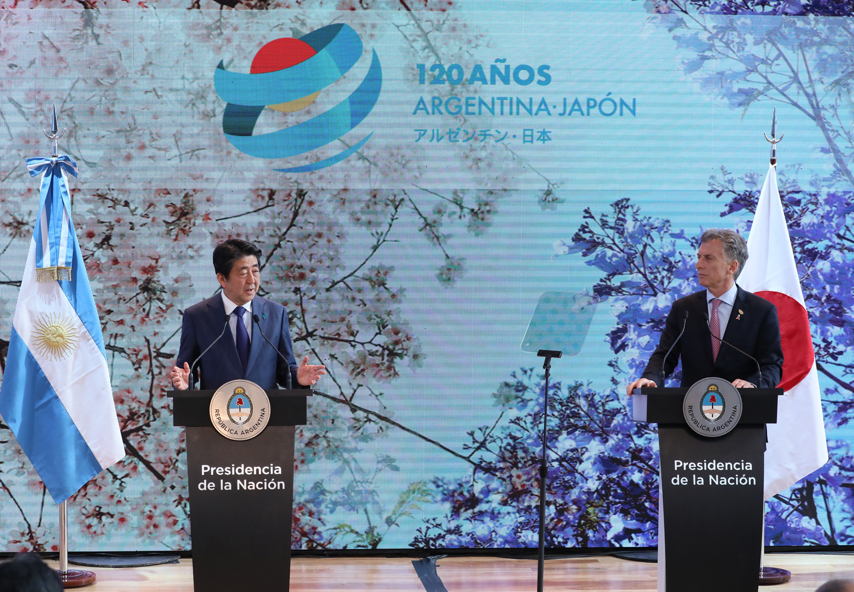 日・アルゼンチン外交関係樹立１２０周年閉幕式　安倍総理挨拶