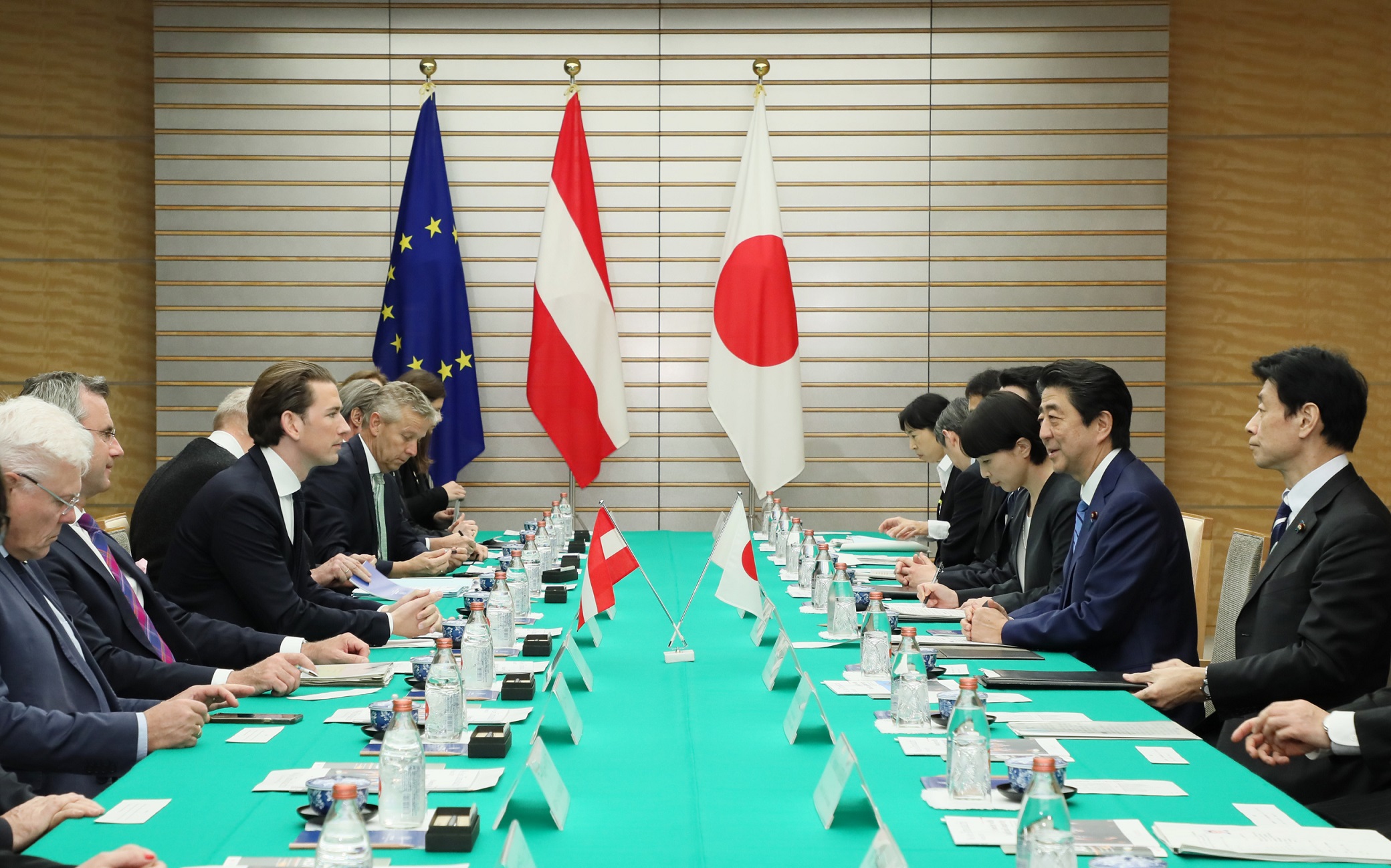 日・オーストリア首脳会談