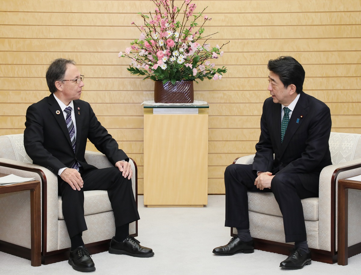 沖縄県知事との面会