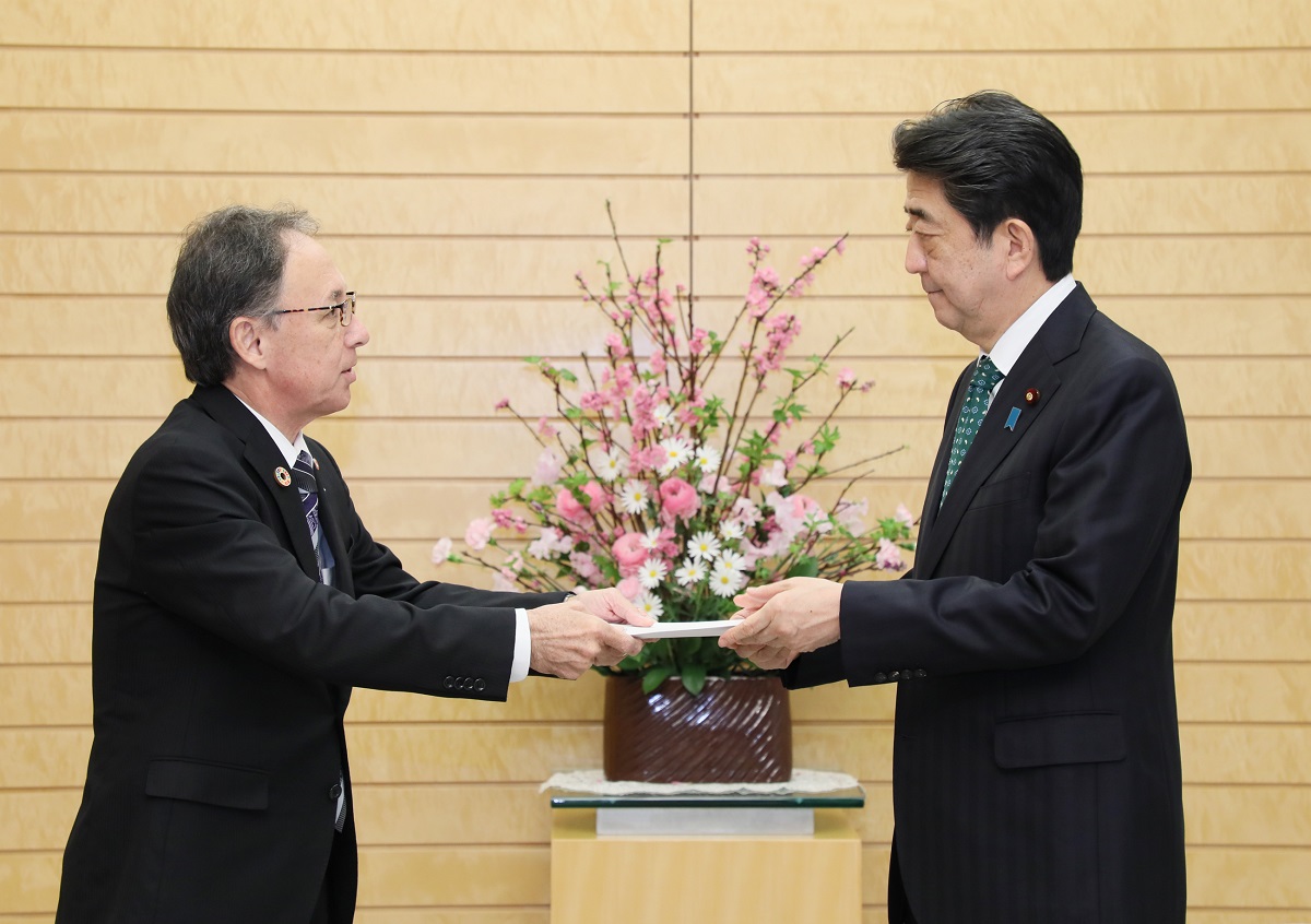 面会する安倍総理３