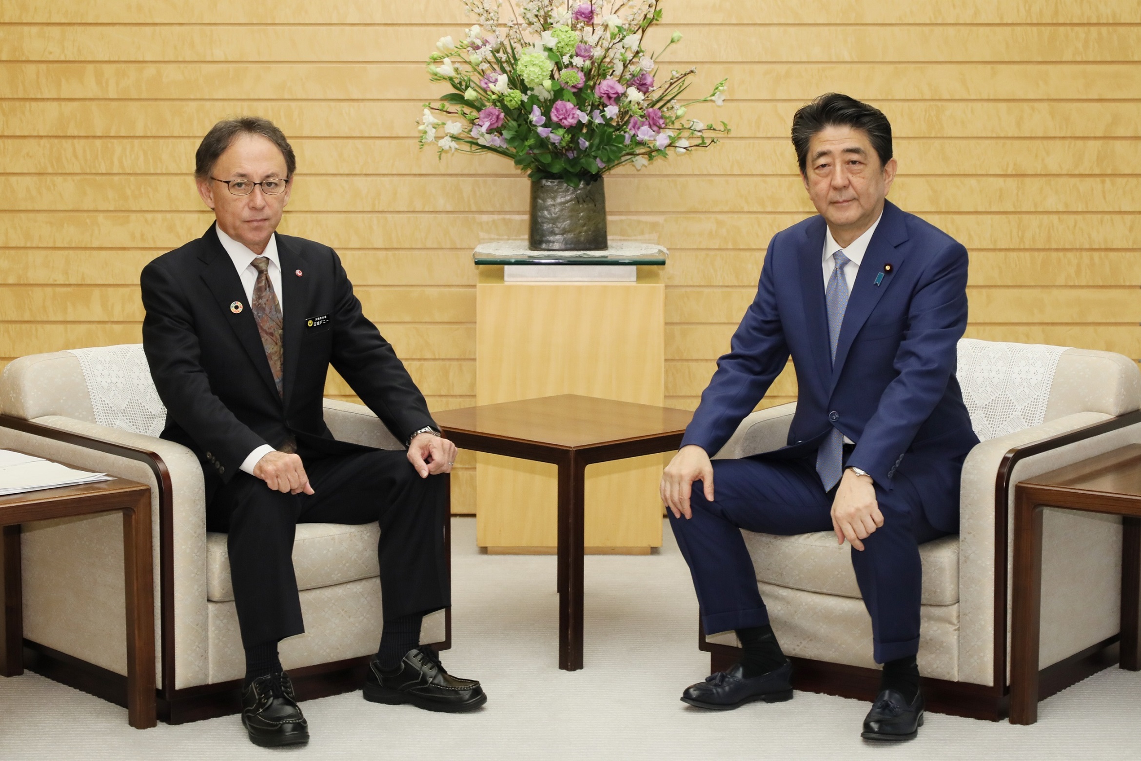 沖縄県知事との面会